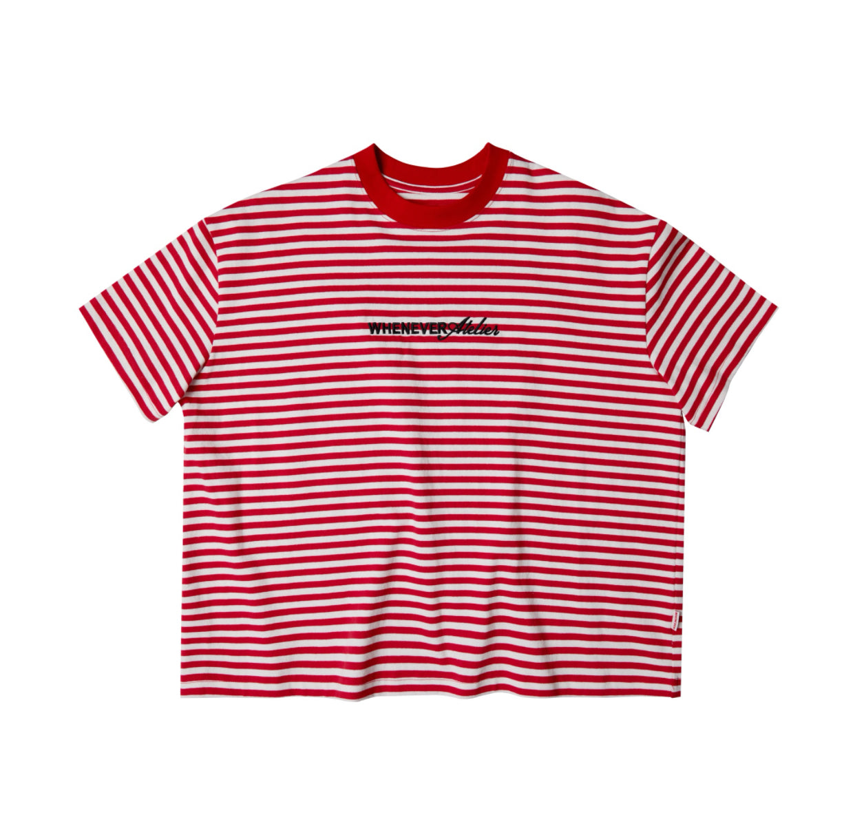 whenever” striped t-shirt whenever atelier astoud