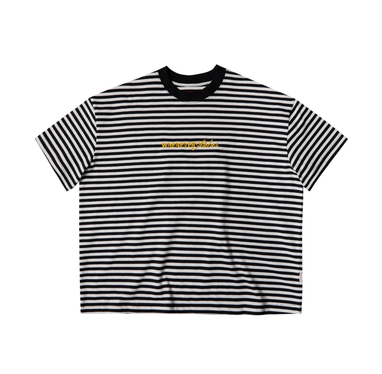 whenever” striped t-shirt whenever atelier astoud