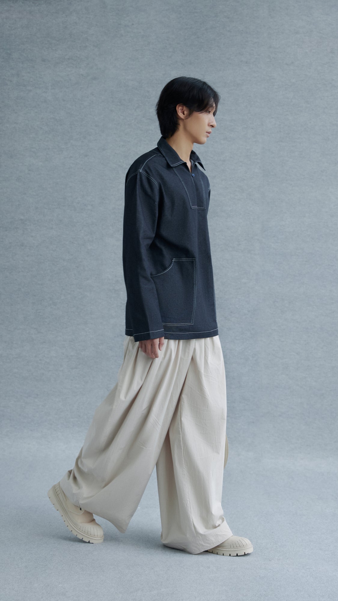 botter-shirt-green-denim-ain-astoud