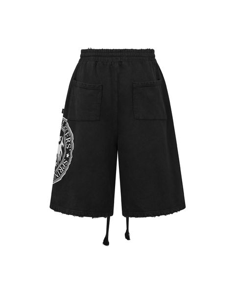 DIMOIR DRACO SEAL Washed Black Sweatshorts