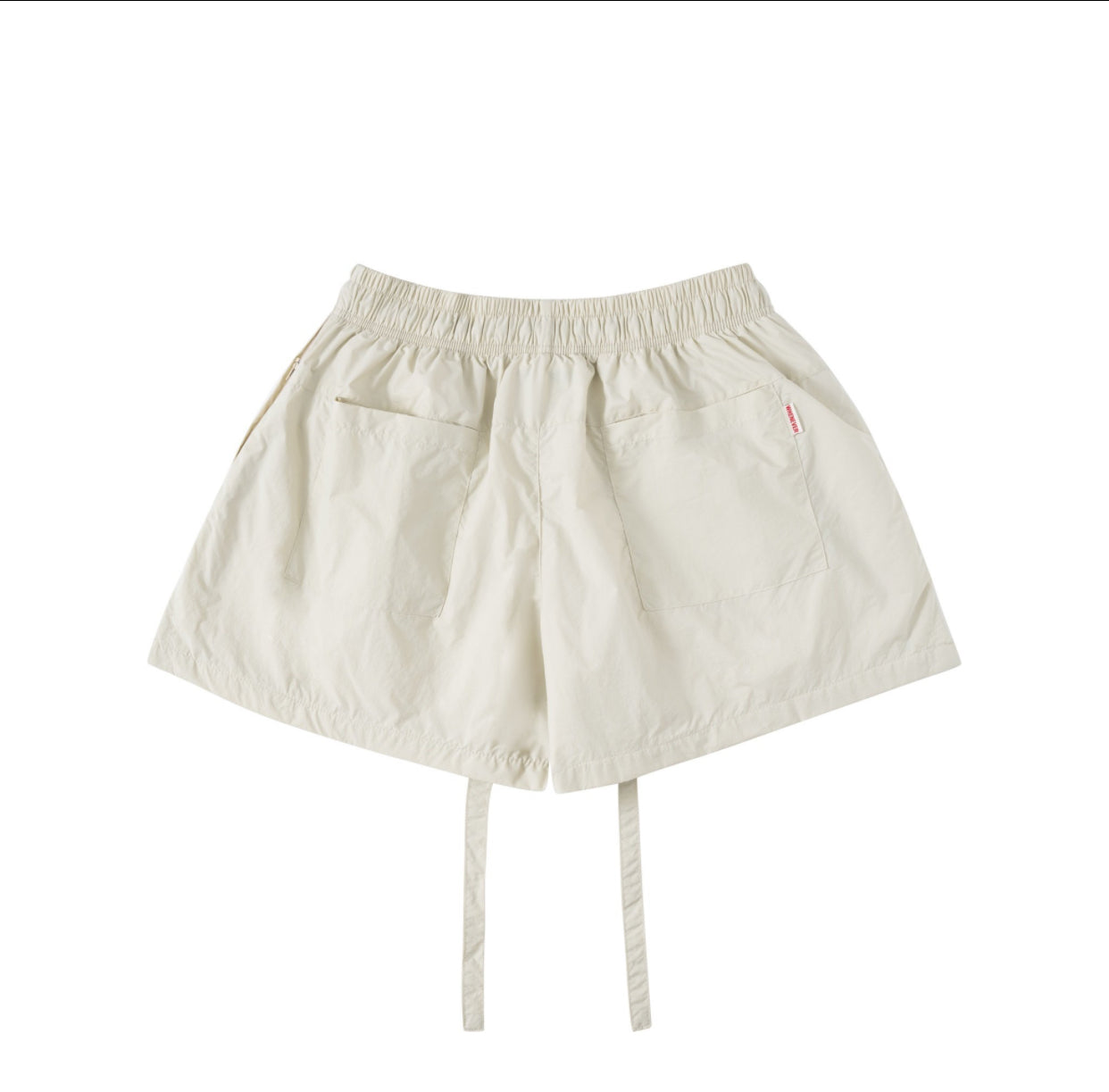 “whenever” wrinkled nylon ss25 shorts whenever atelier astoud
