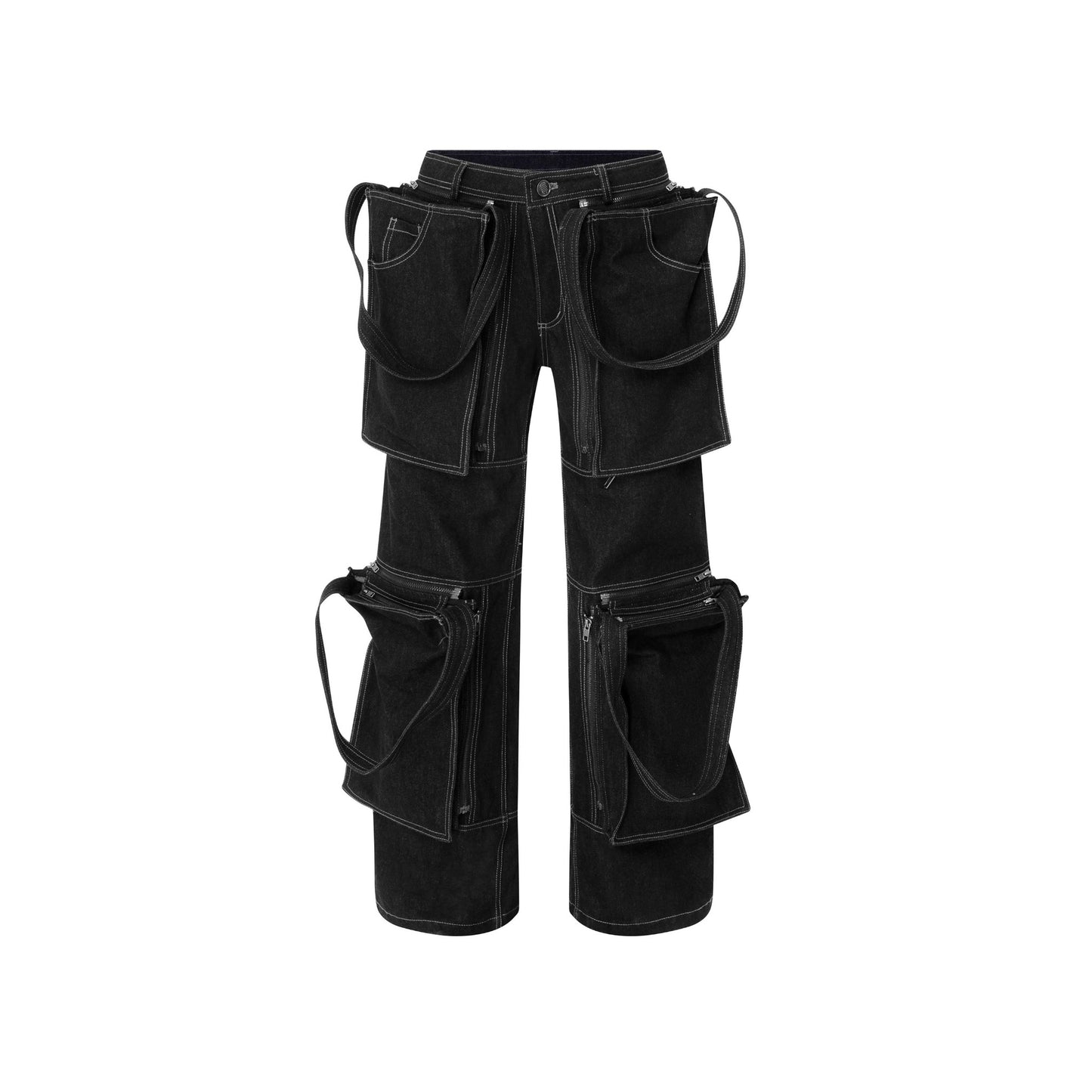 ASSEMBLED DENIM PANTS 4.0