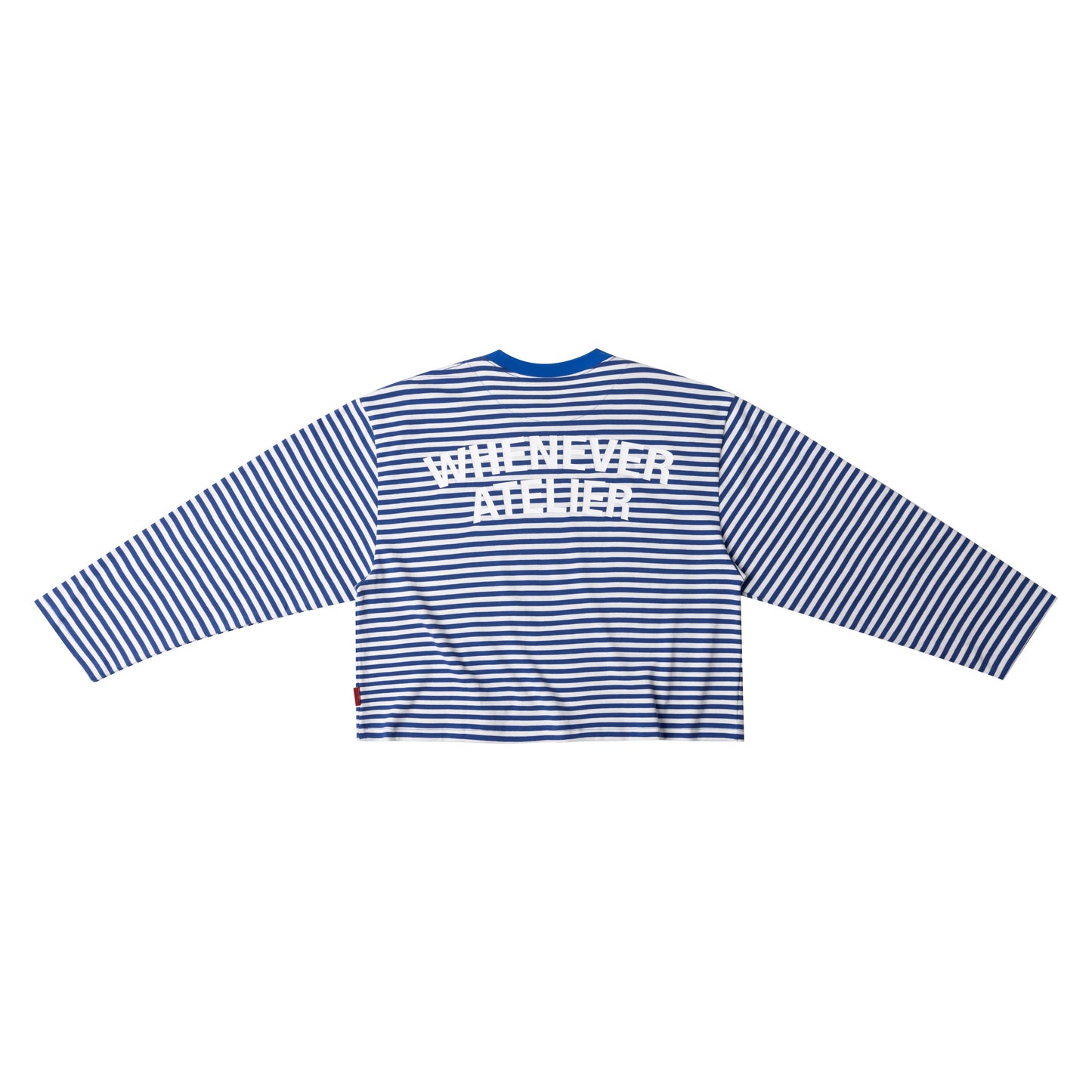 “whenever” striped long sleeve t-shirt whenever atelier astoud