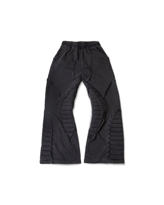 washed-gray-fringe-motor-pants goldie astoud