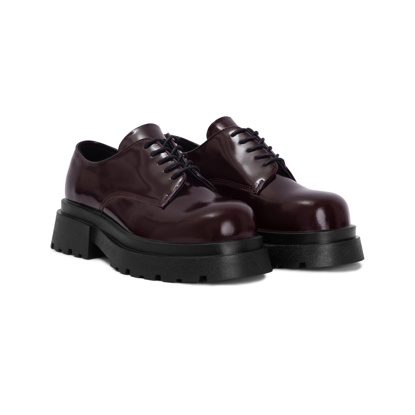 the-chunky-wolf-ss24-dark-brown-derby the wolf astoud