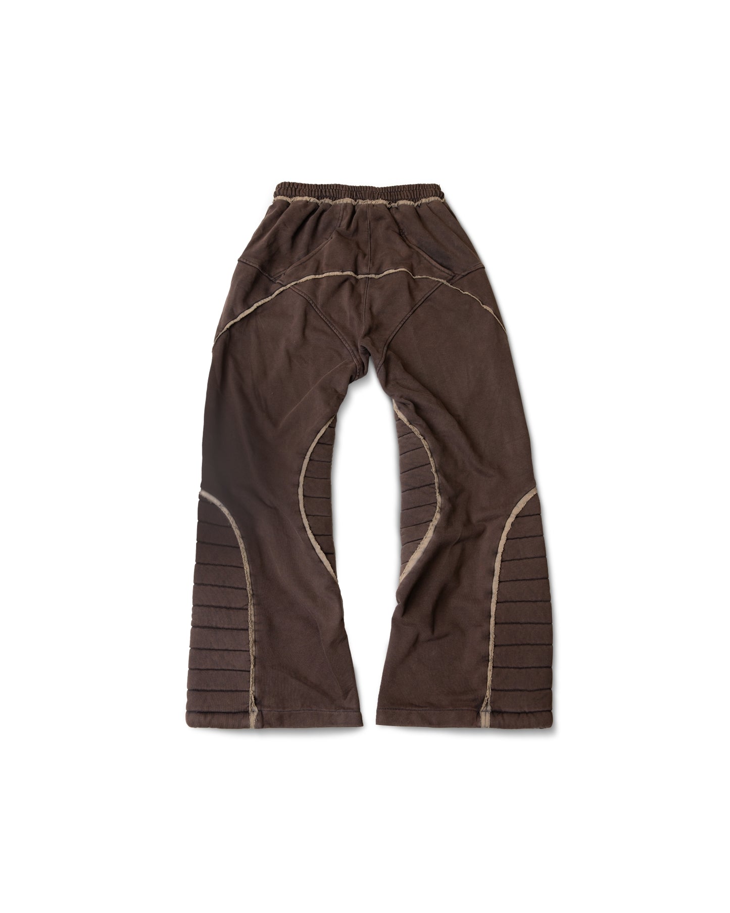 washed-brown-fringe-motor-pants goldie astoud