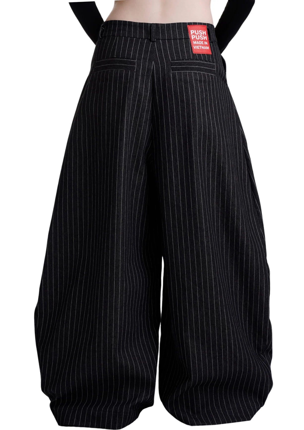 black-stripes-pants push push astoud