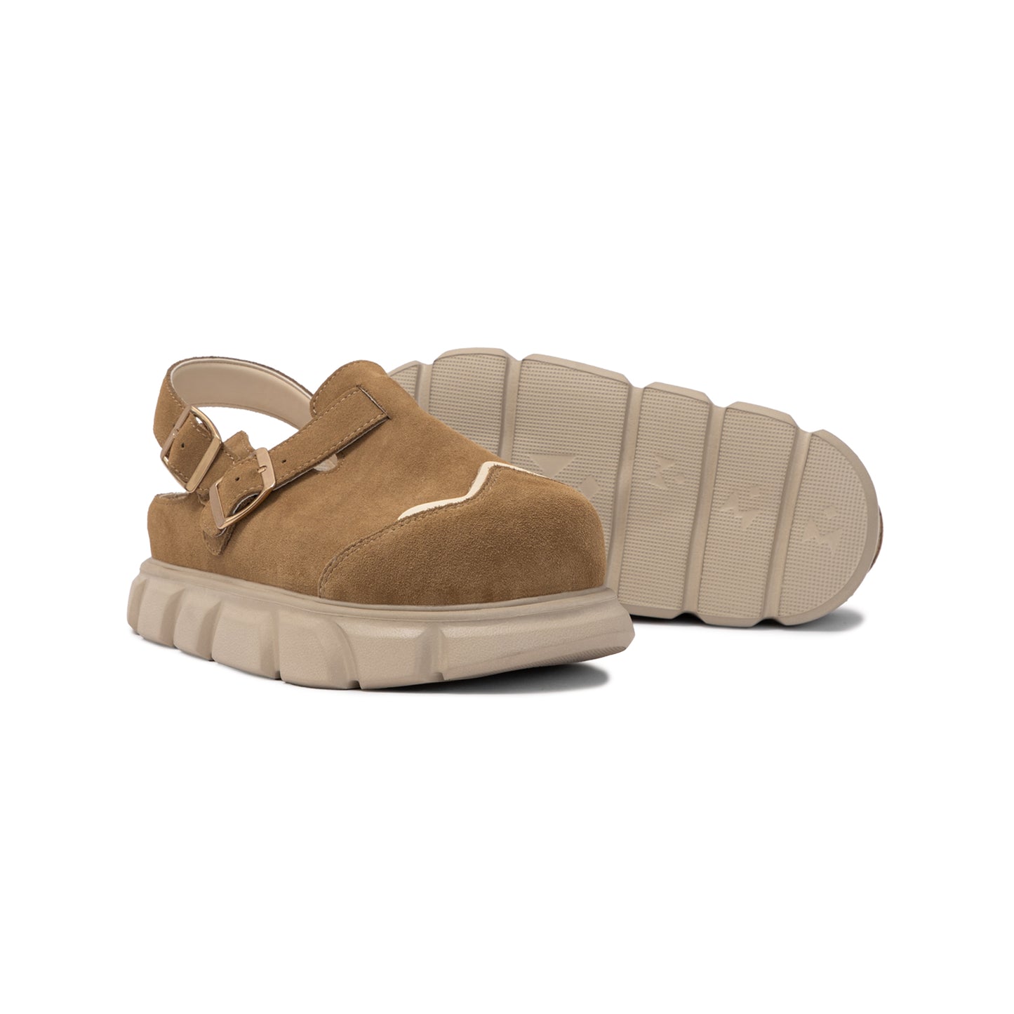 thewolf-tobacco-suede-high-clog-sandals thewolf astoud