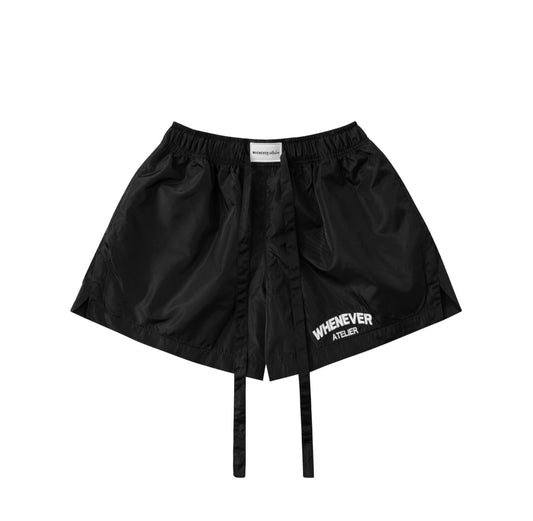 “whenever” nylon shorts ss25 whenever atelier astoud