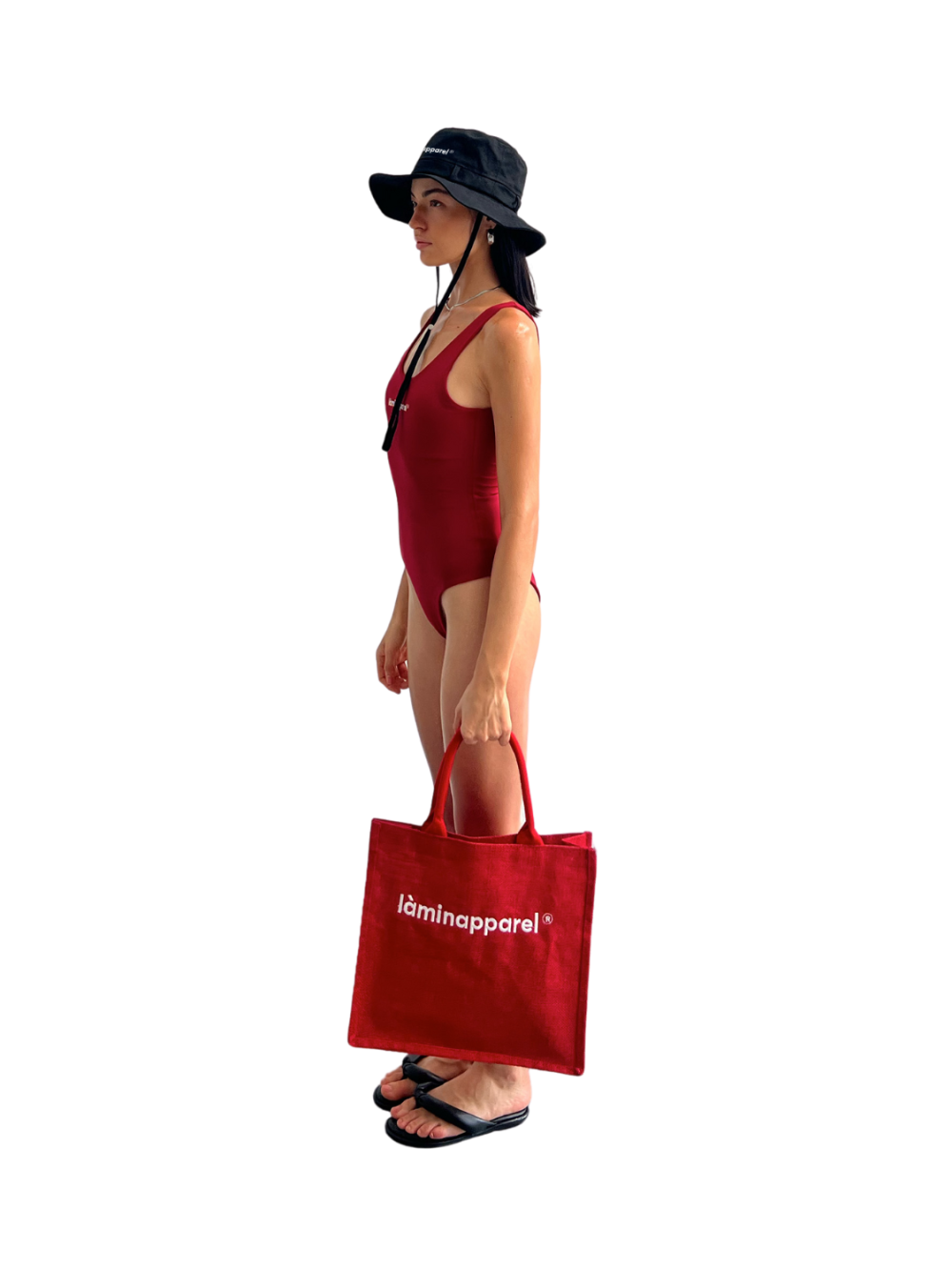Maillot de bain rouge LÀMINAPPAREL