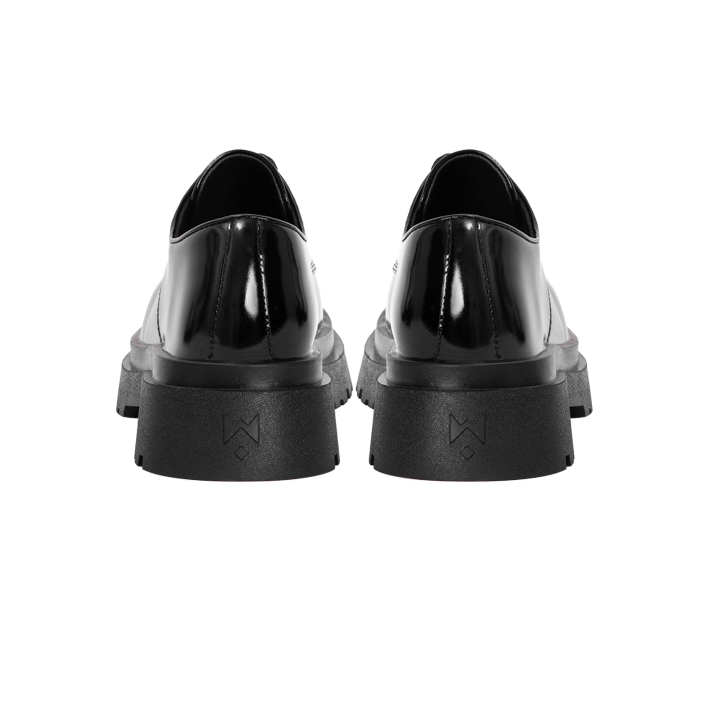 the-chunky-wolf-ss24-shiny-black-derby the wolf astoud