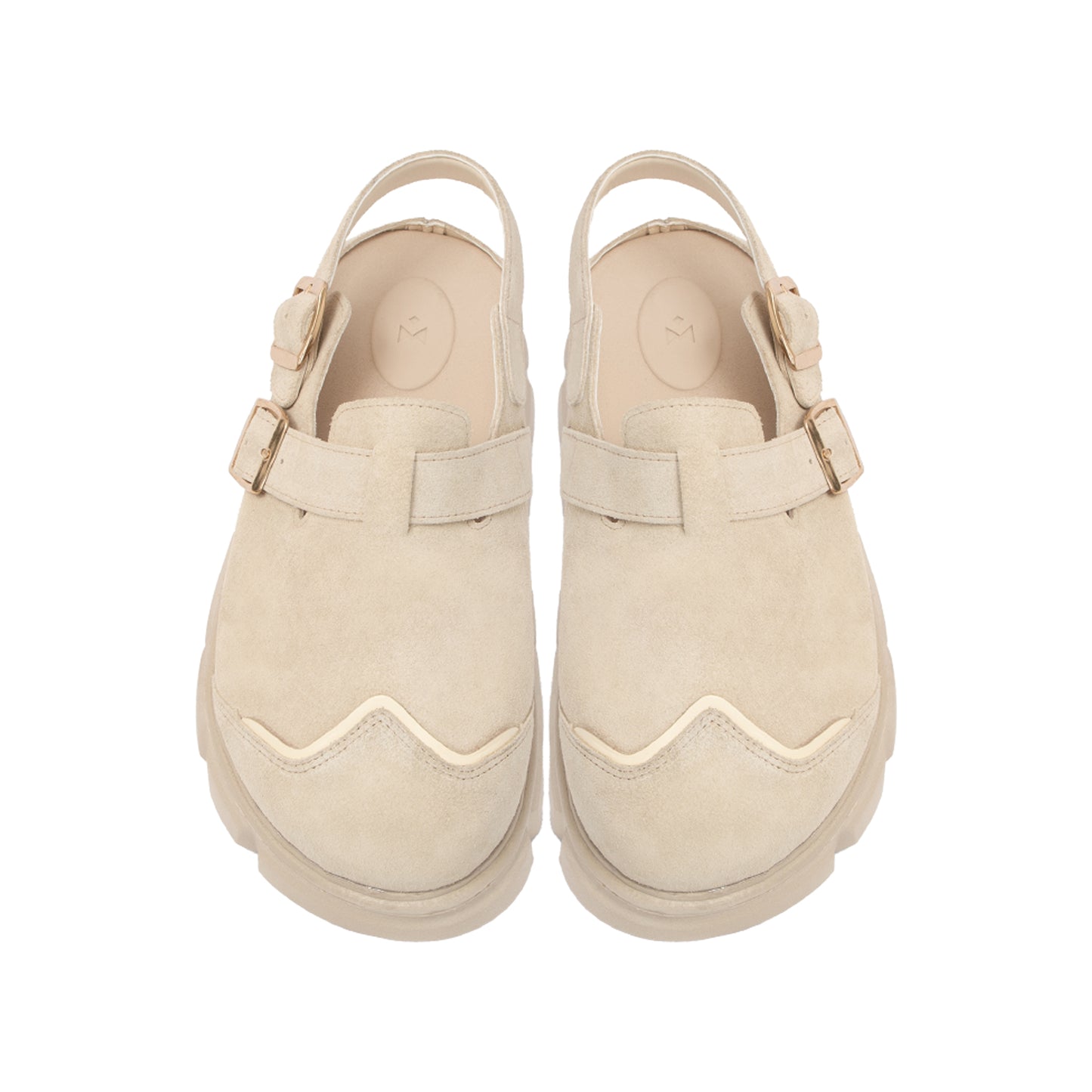 thewolf-tan-suede-high-clog-sandals thewolf astoud
