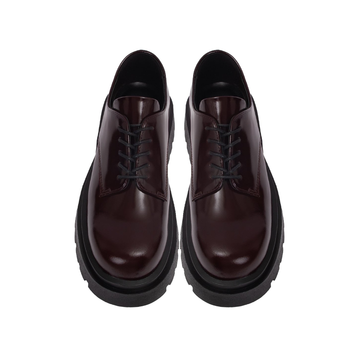 the-chunky-wolf-ss24-dark-brown-derby the wolf astoud