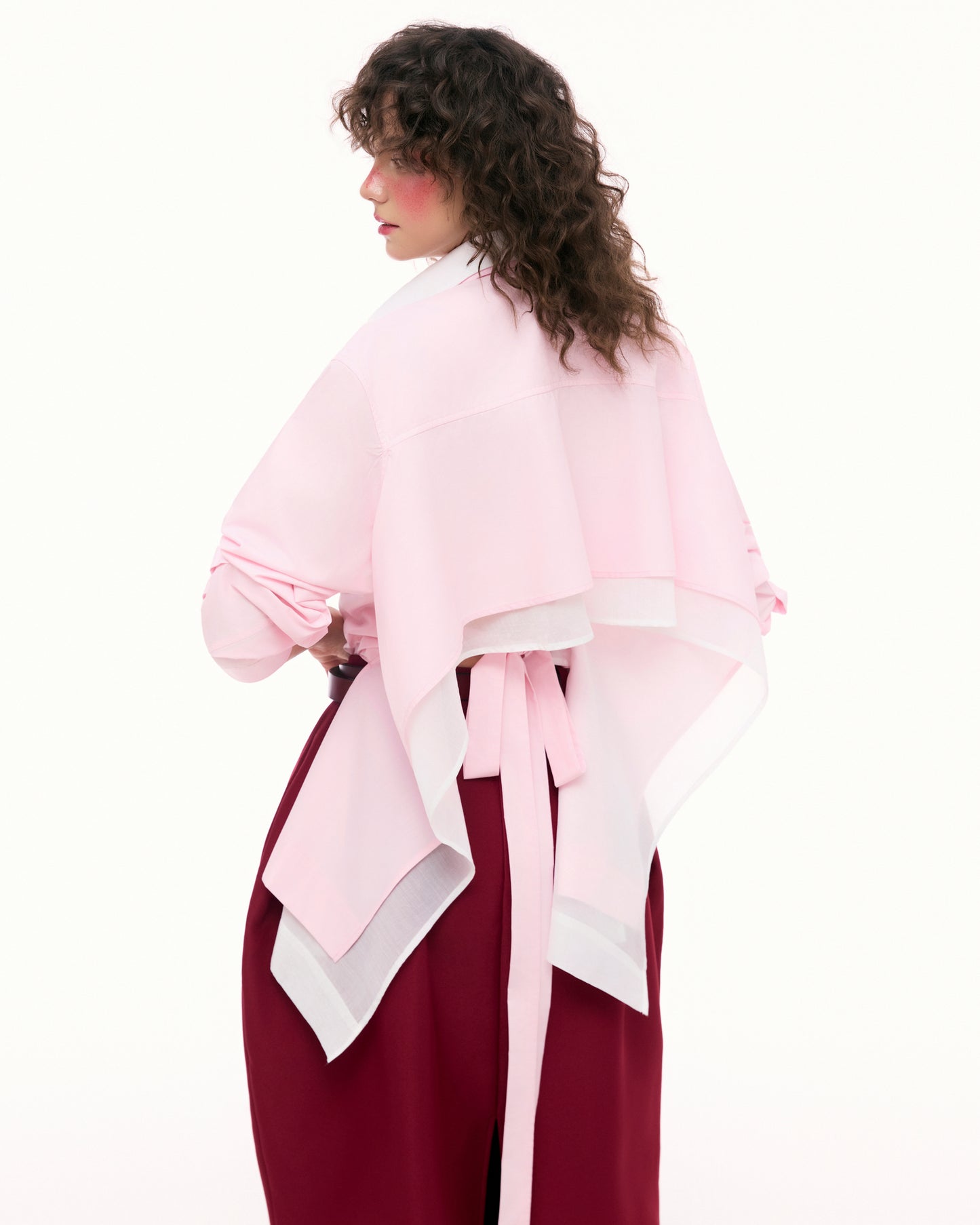 Flirty Double-Layer Shirt