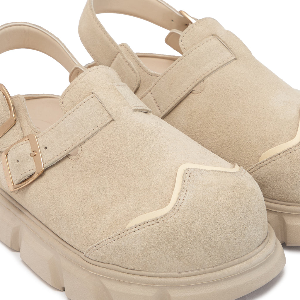 thewolf-tan-suede-high-clog-sandals thewolf astoud