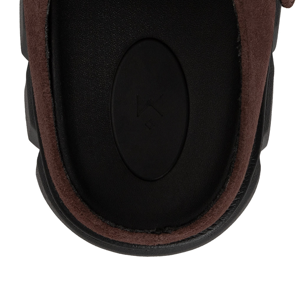 thewolf-r-e-dark-brown-suede-mule-sandal thewolf astoud
