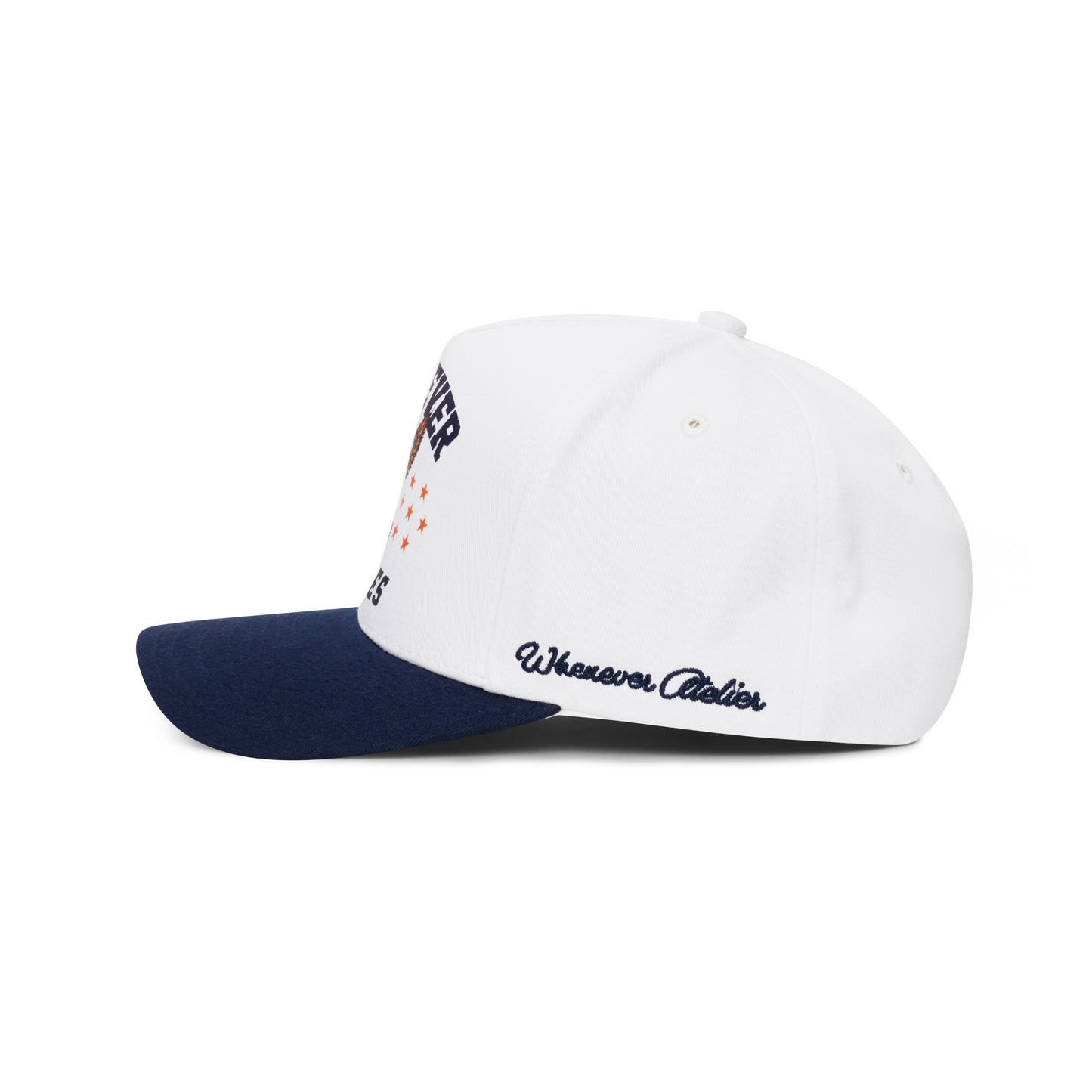 white-navy-whenever-la-trucker-hat whenever atelier astoud
