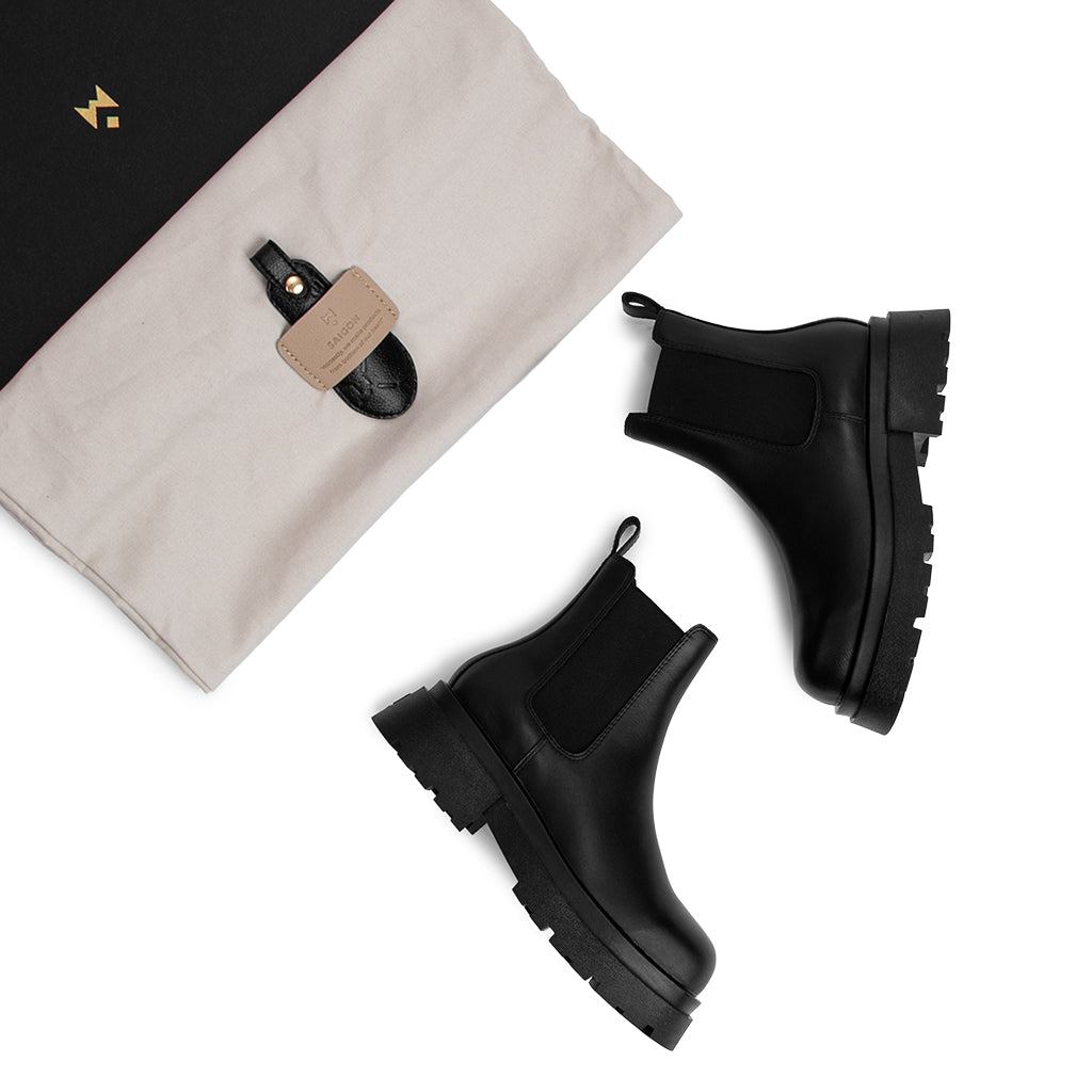the-chunky-wolf-ss24-black-chelsea-boot thewolf astoud
