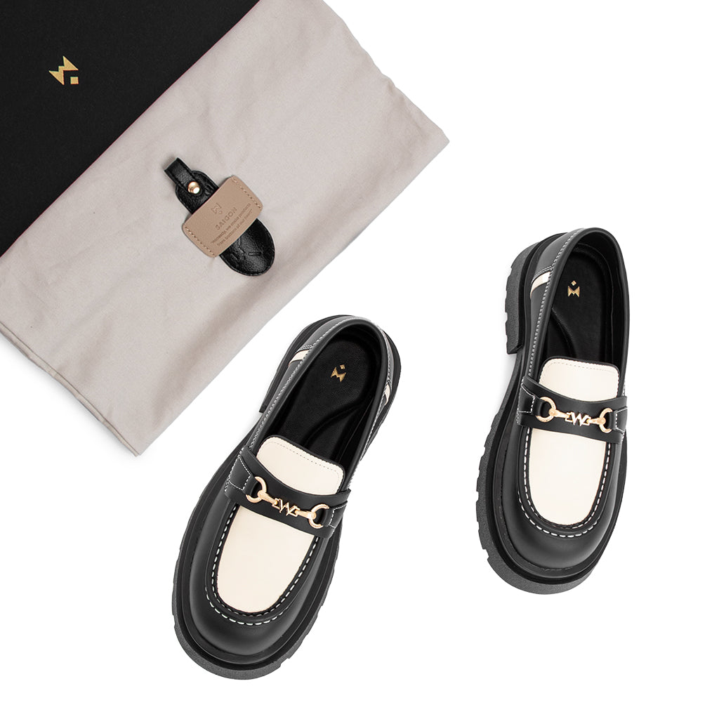 the-chunky-wolf-ss24-black-offwhite-loafer thewolf astoud