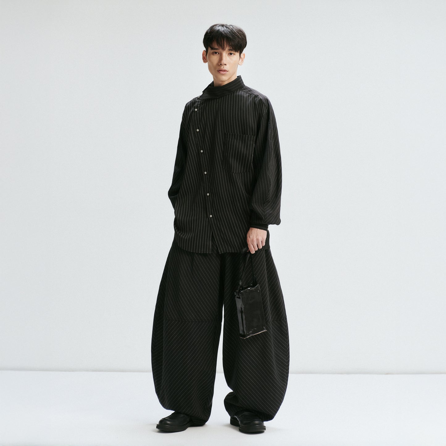 Black Stripes Pyxis Pants AIN Astoud