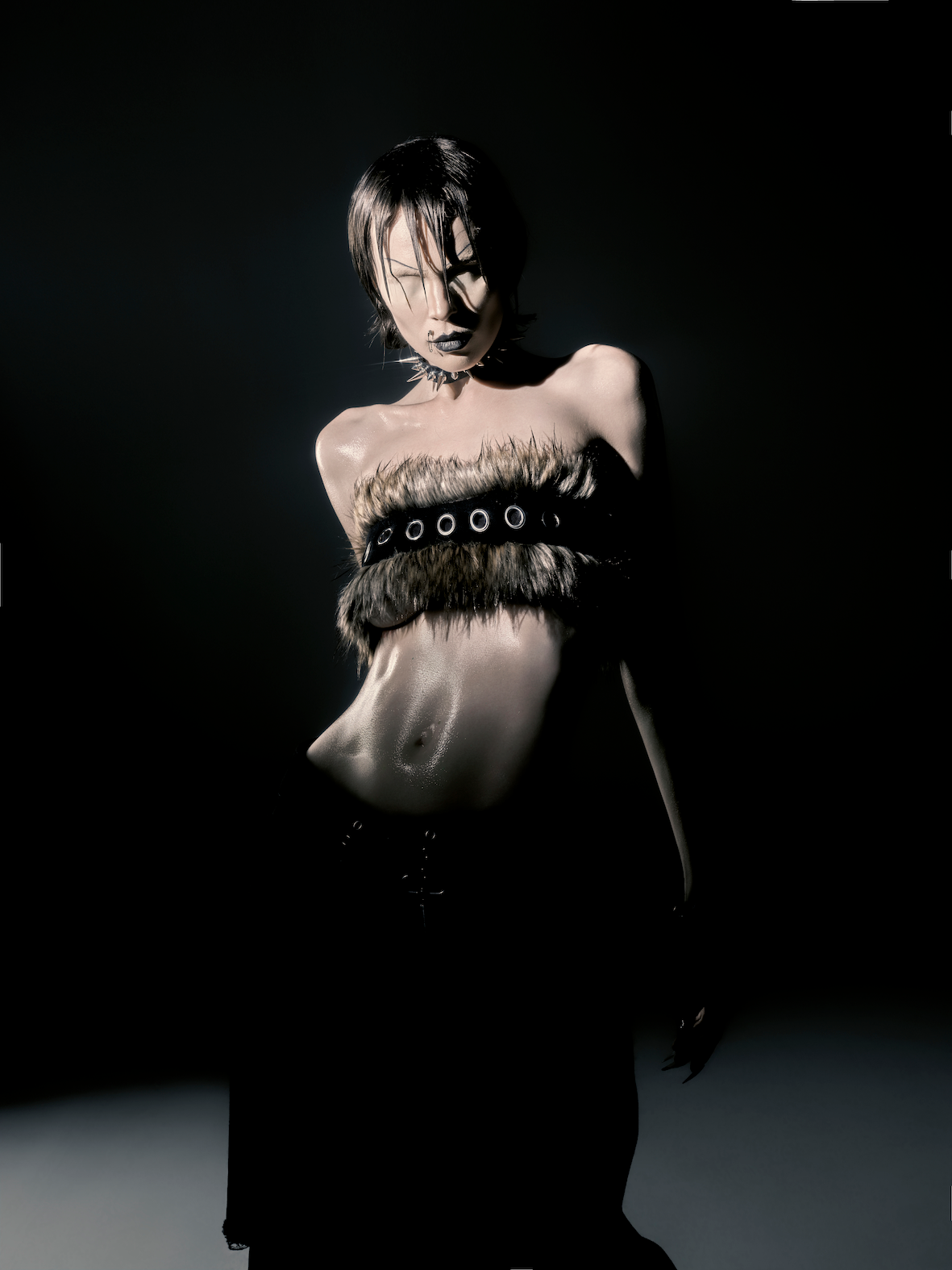 ssss-women-black-bianca-studded-bandeau aesir astoud