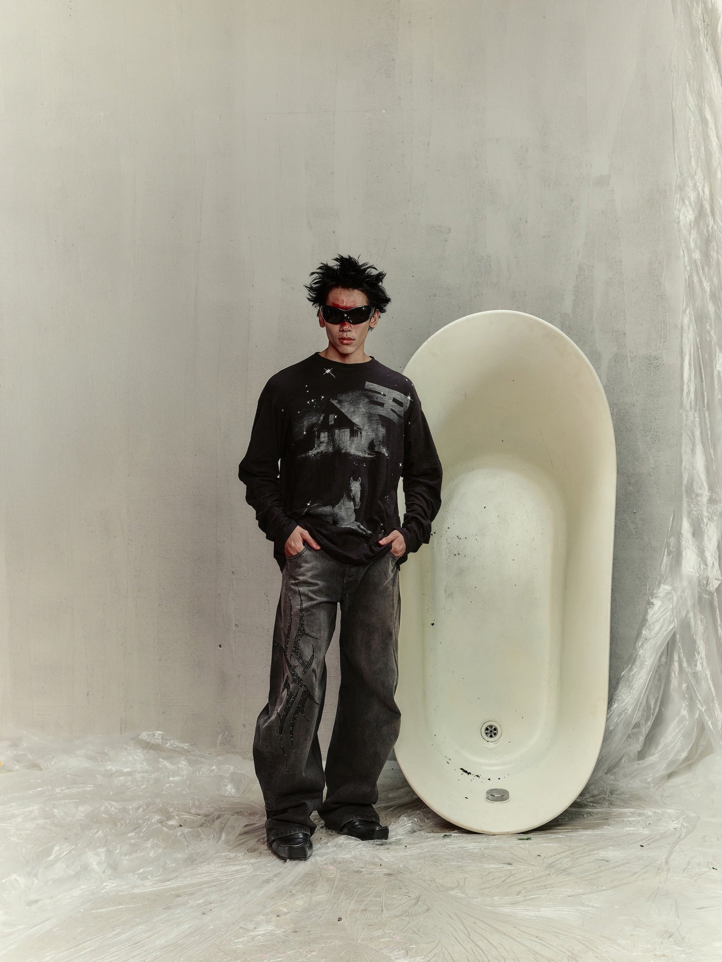 lesley-rhinostone-pants aesir astoud