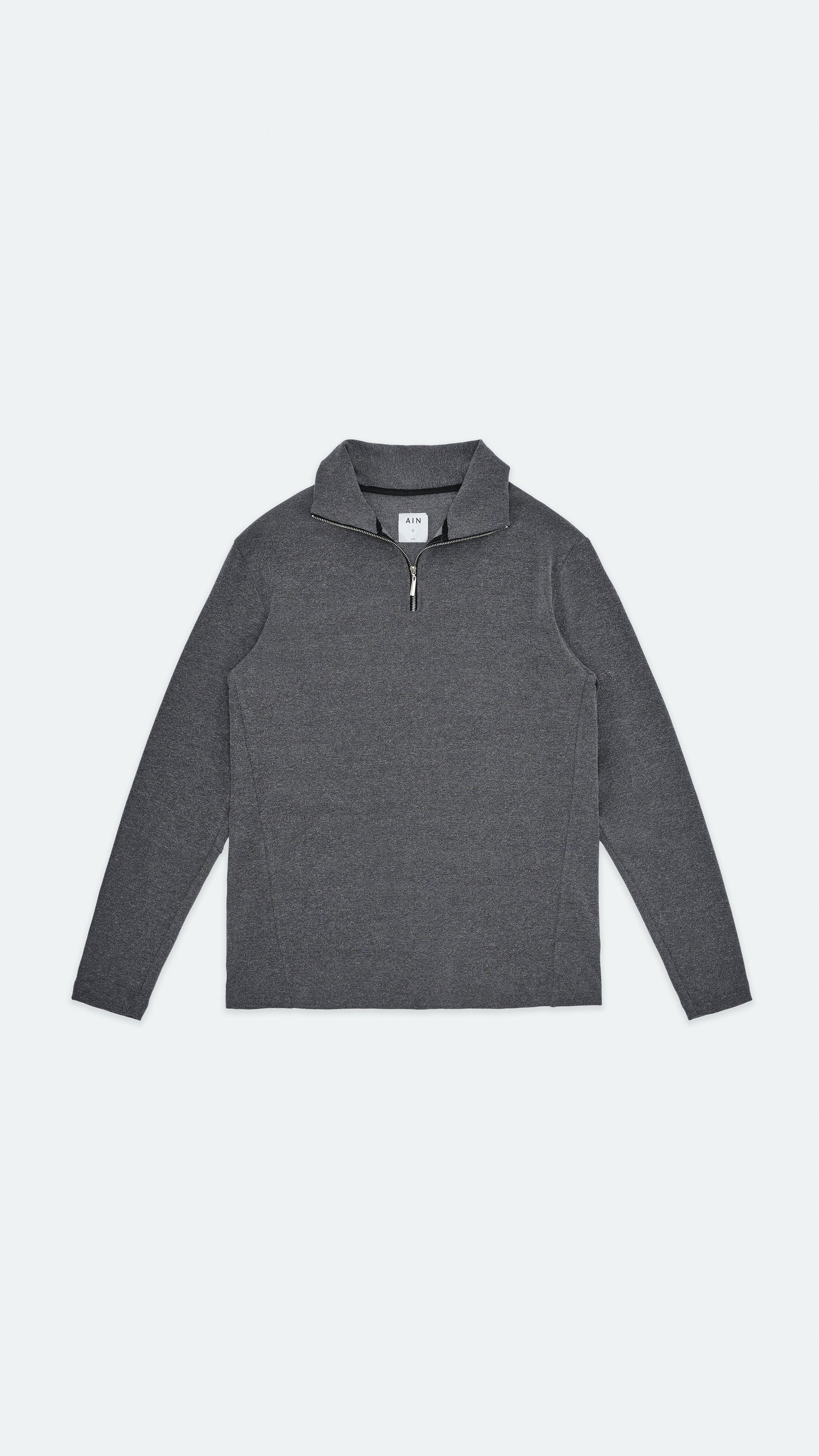 Gray Nain Zip Top AIN Astoud