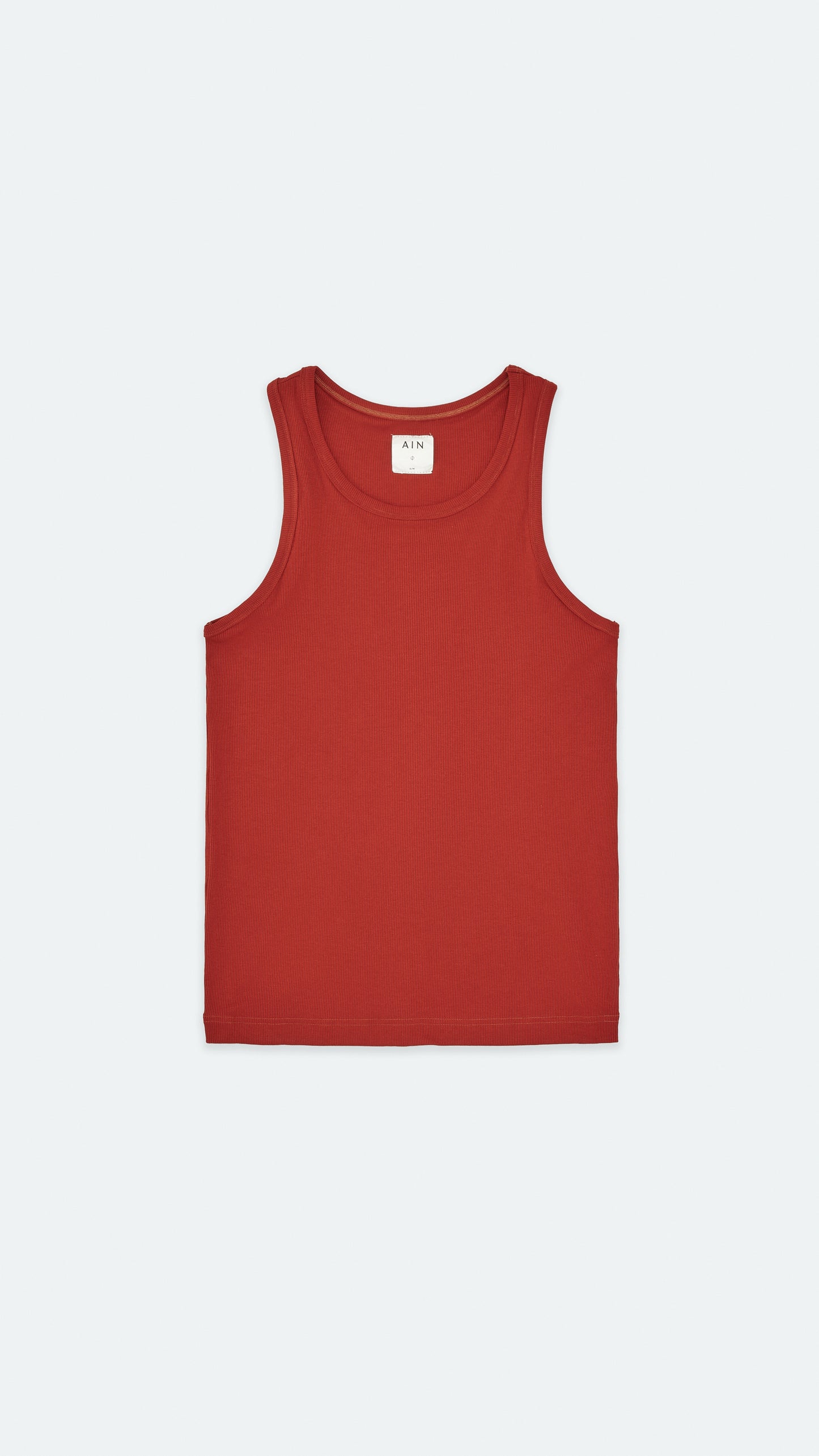 Orange Esh Tank Top AIN Astoud