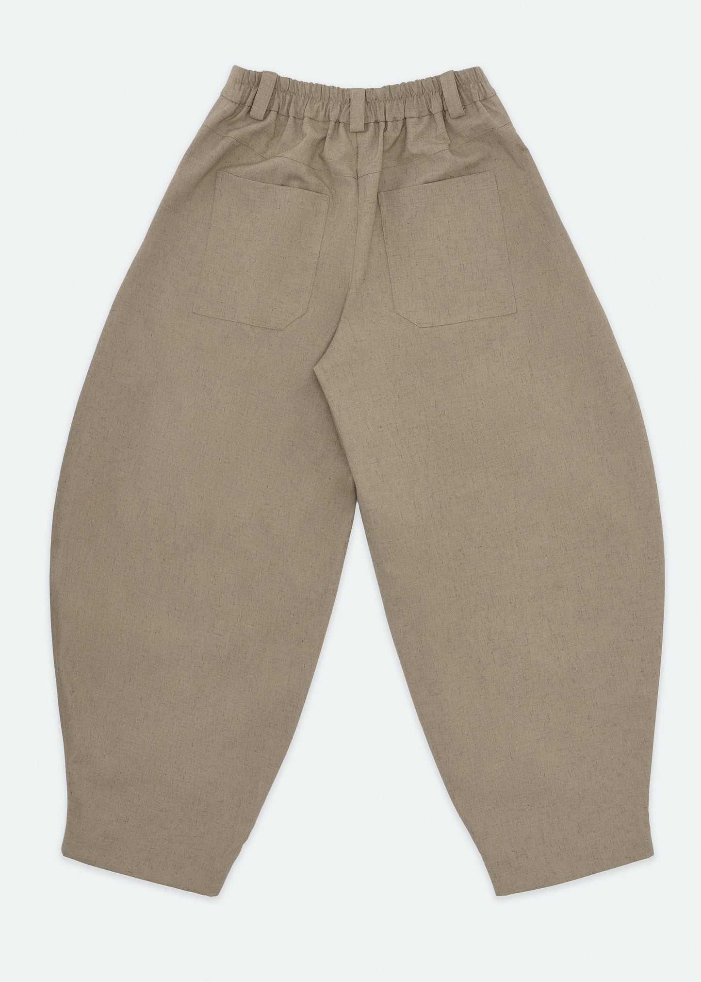 Beige Vase Wool-Blend Pants AIN Astoud