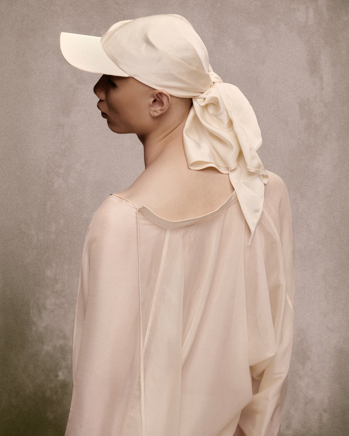 Chợ Quán Chiffon Upside Down Shirt AN HERITAGE ASTOUD
