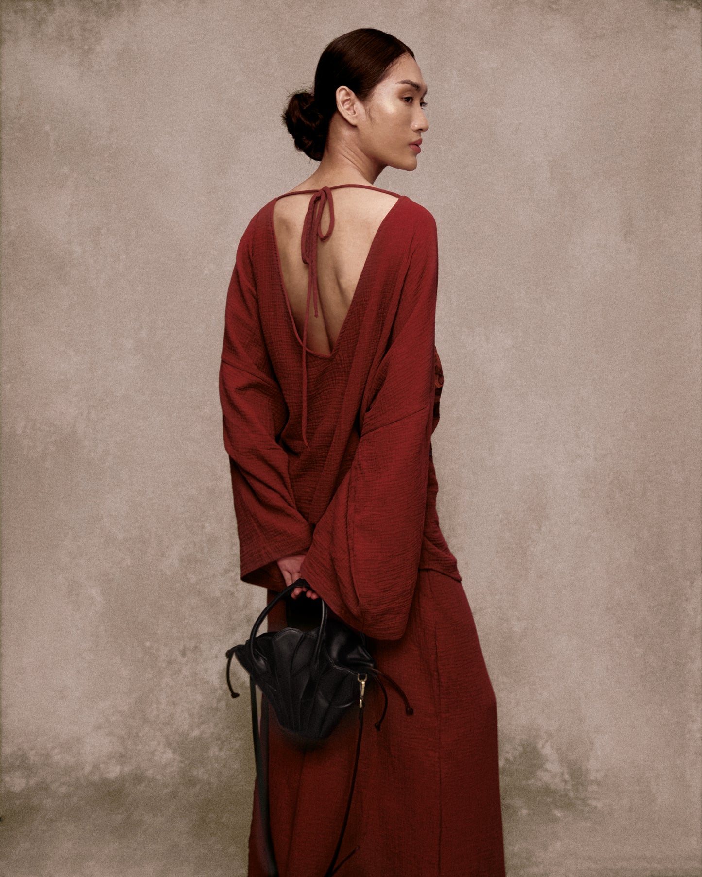 Thị Nghè Muslin Hand-Painted AN HERITAGE ASTOUDBlouse