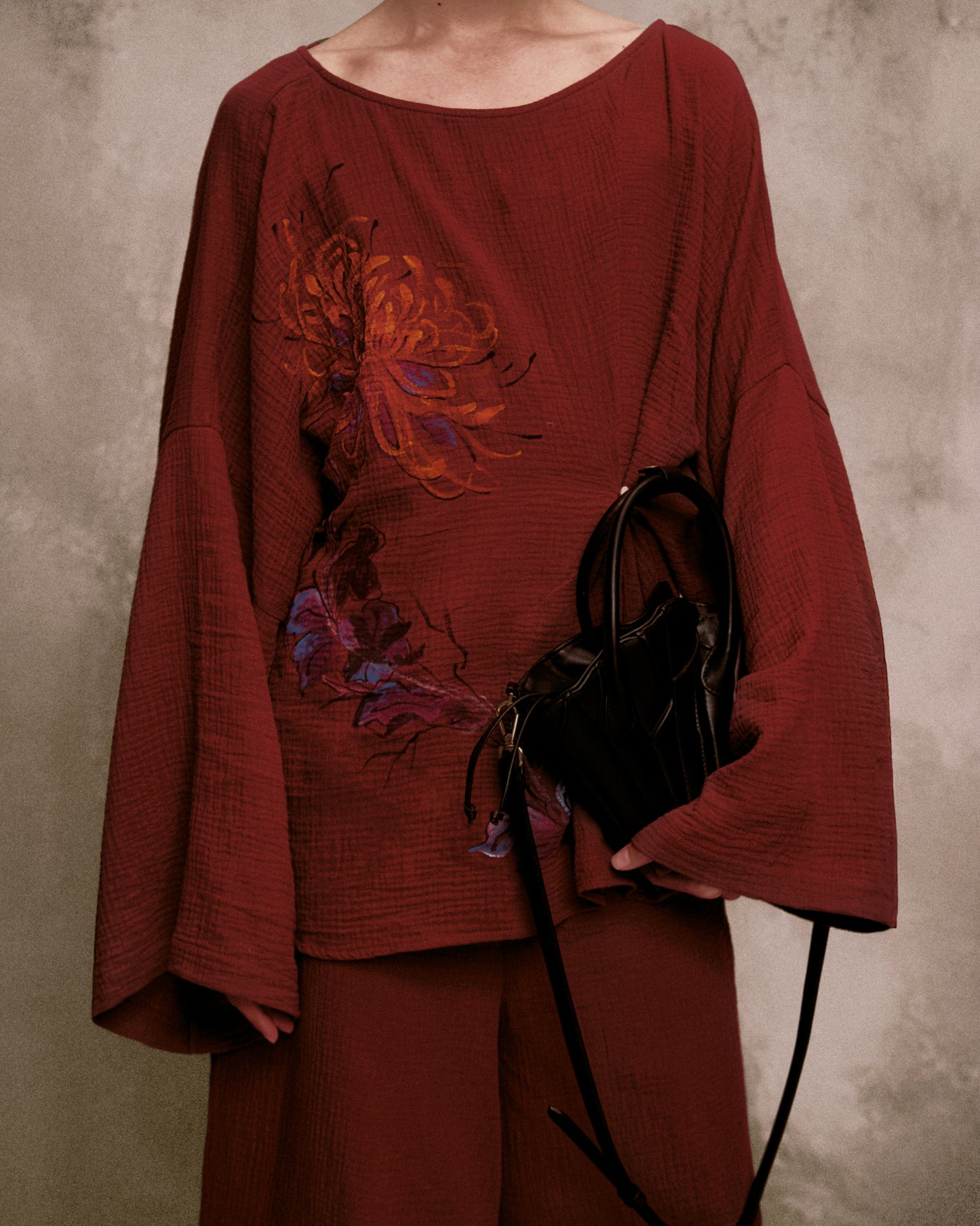 Thị Nghè Muslin Hand-Painted AN HERITAGE ASTOUDBlouse
