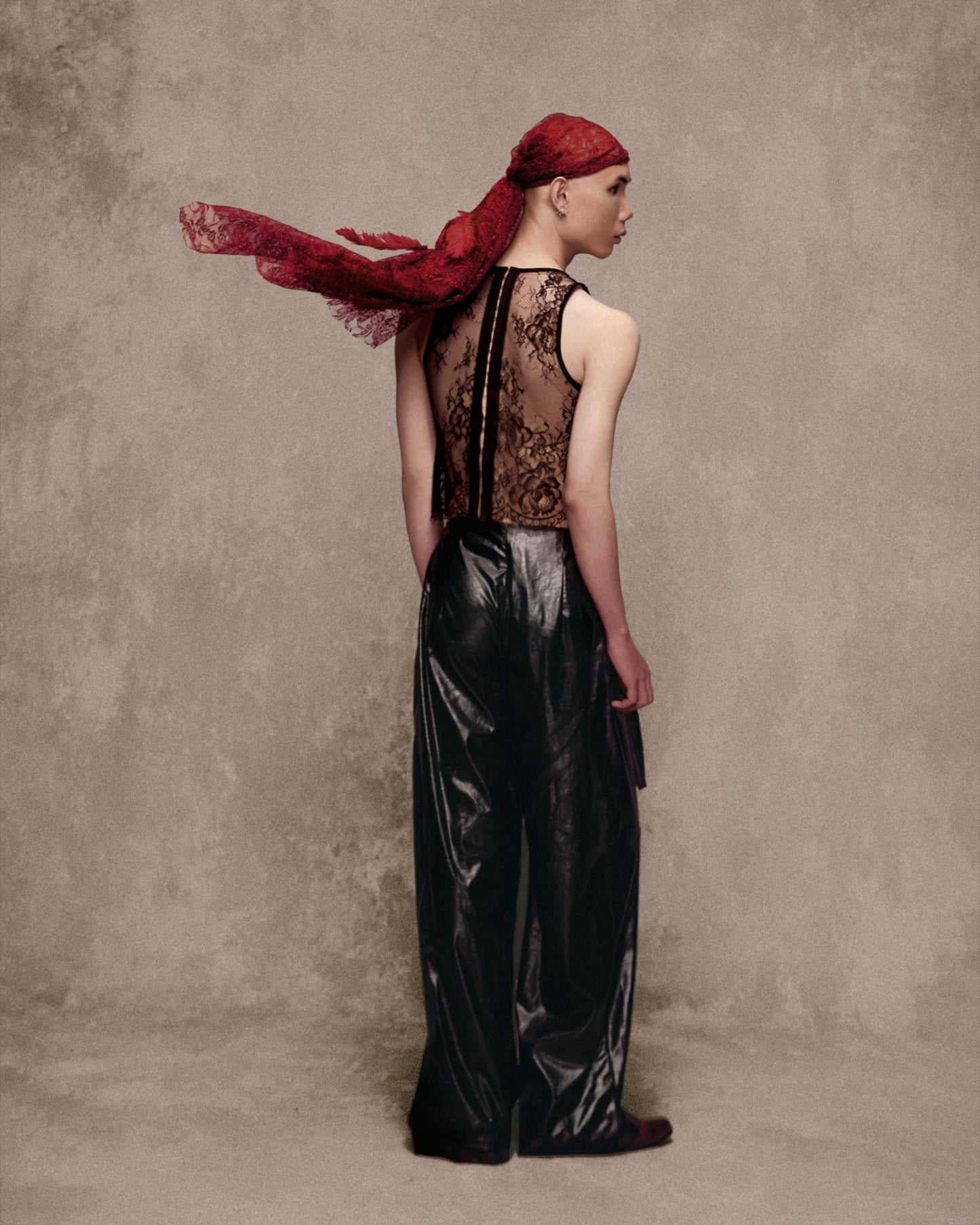 Black Hảo Hớn Leather Pants AN HERITAGE ASTOUD
