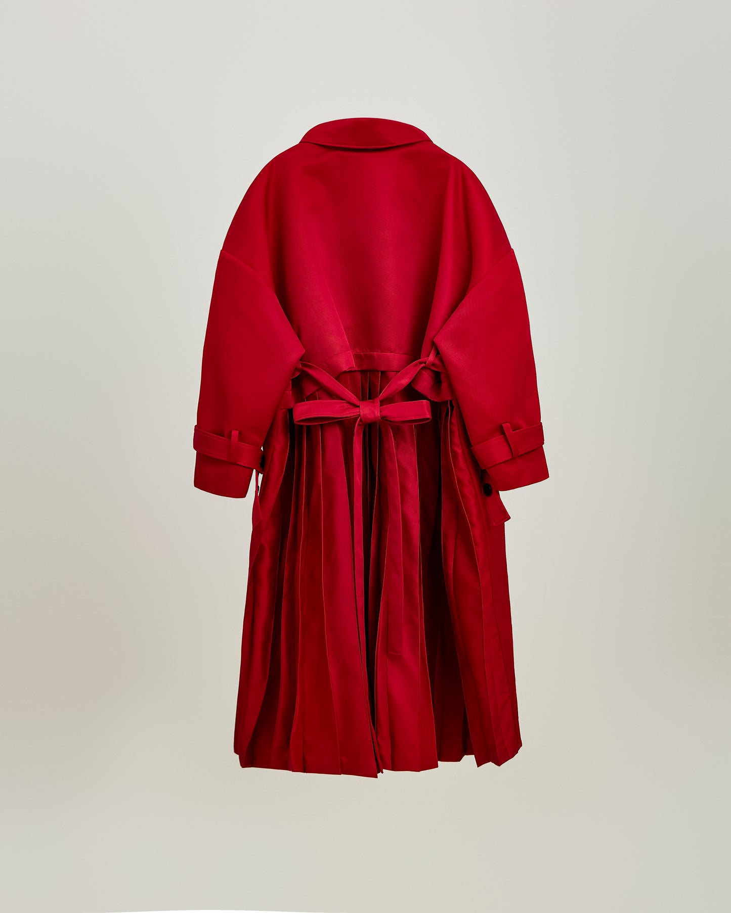 pleated-overcoat astoud caostu