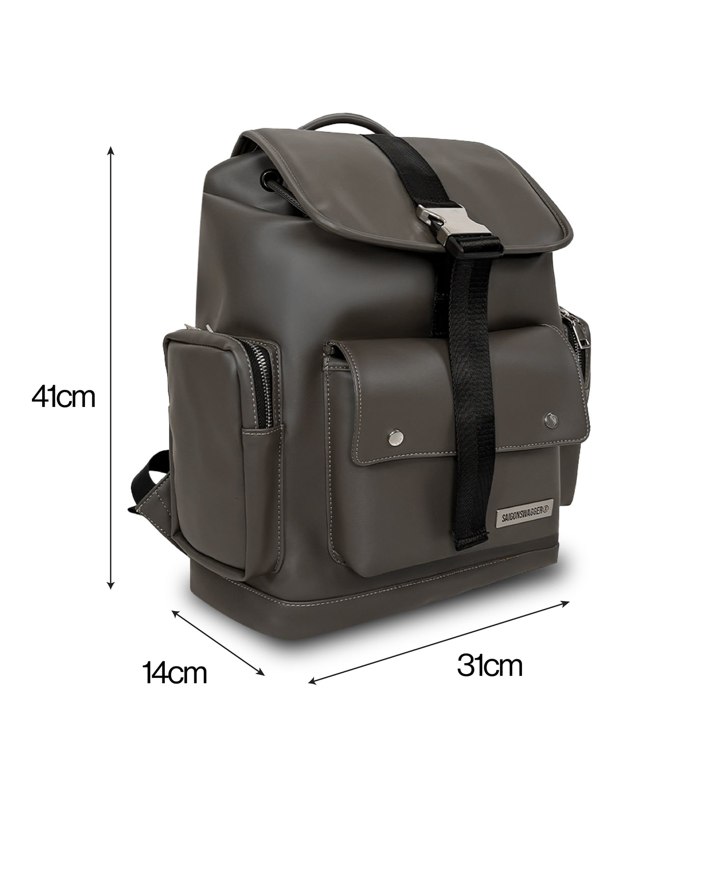 Ash Grey SGS Lune Nomad Backpack