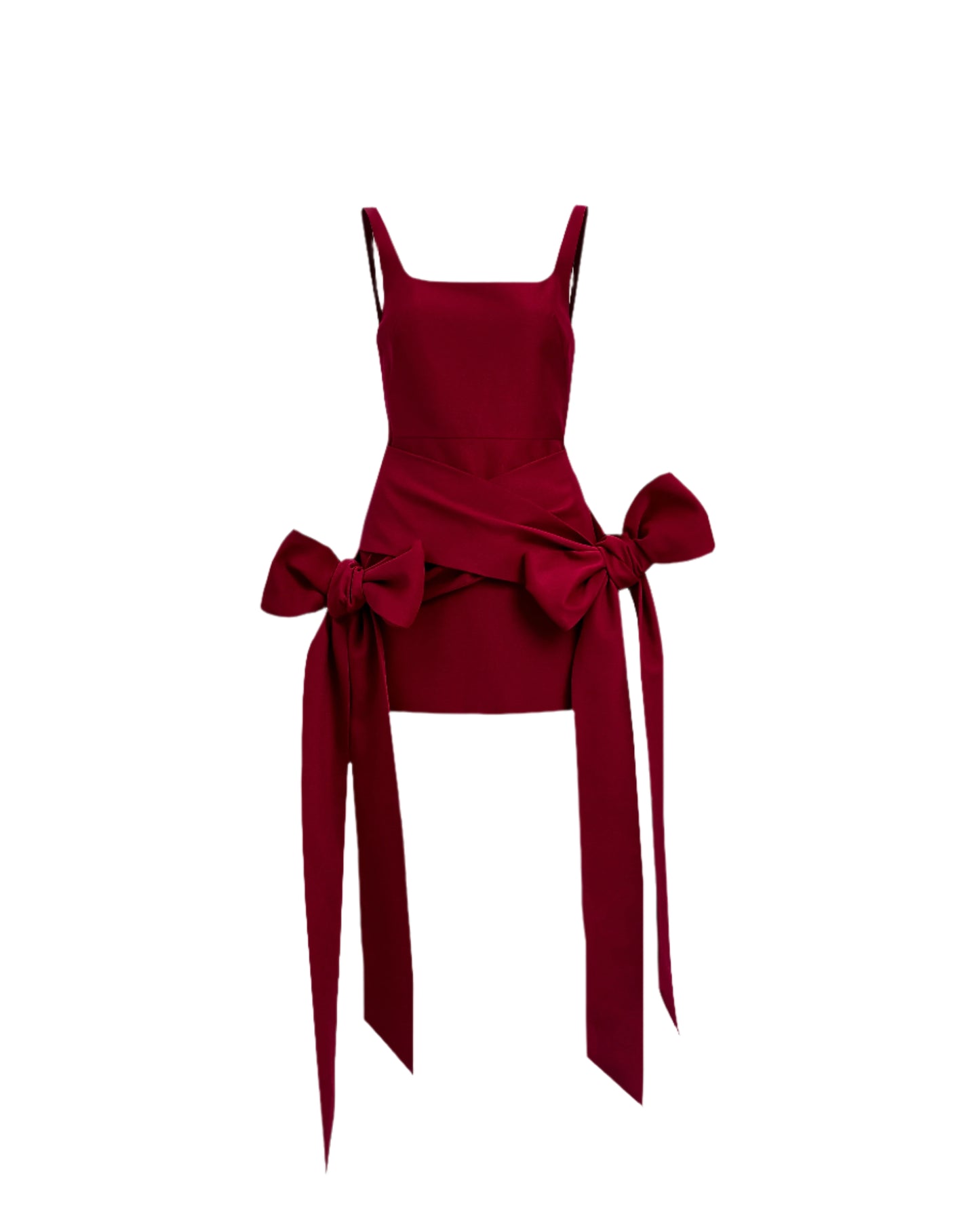 tie-dress-red astoud caostu