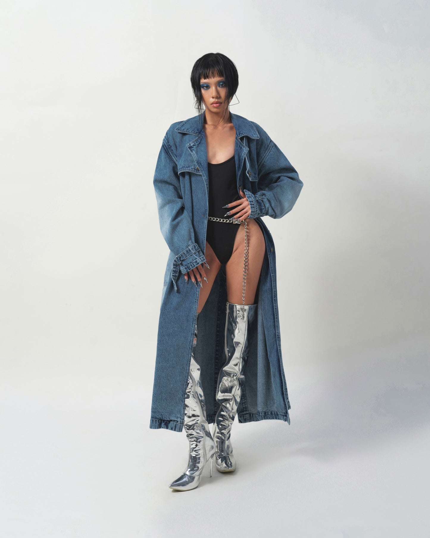 blum-double-breasted-denim-trench-coat tatichu astoud