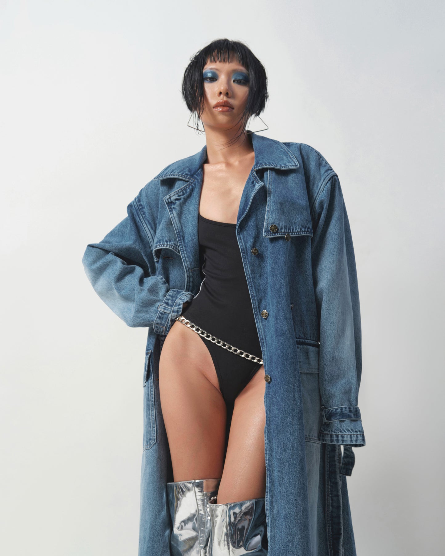 blum-double-breasted-denim-trench-coat tatichu astoud