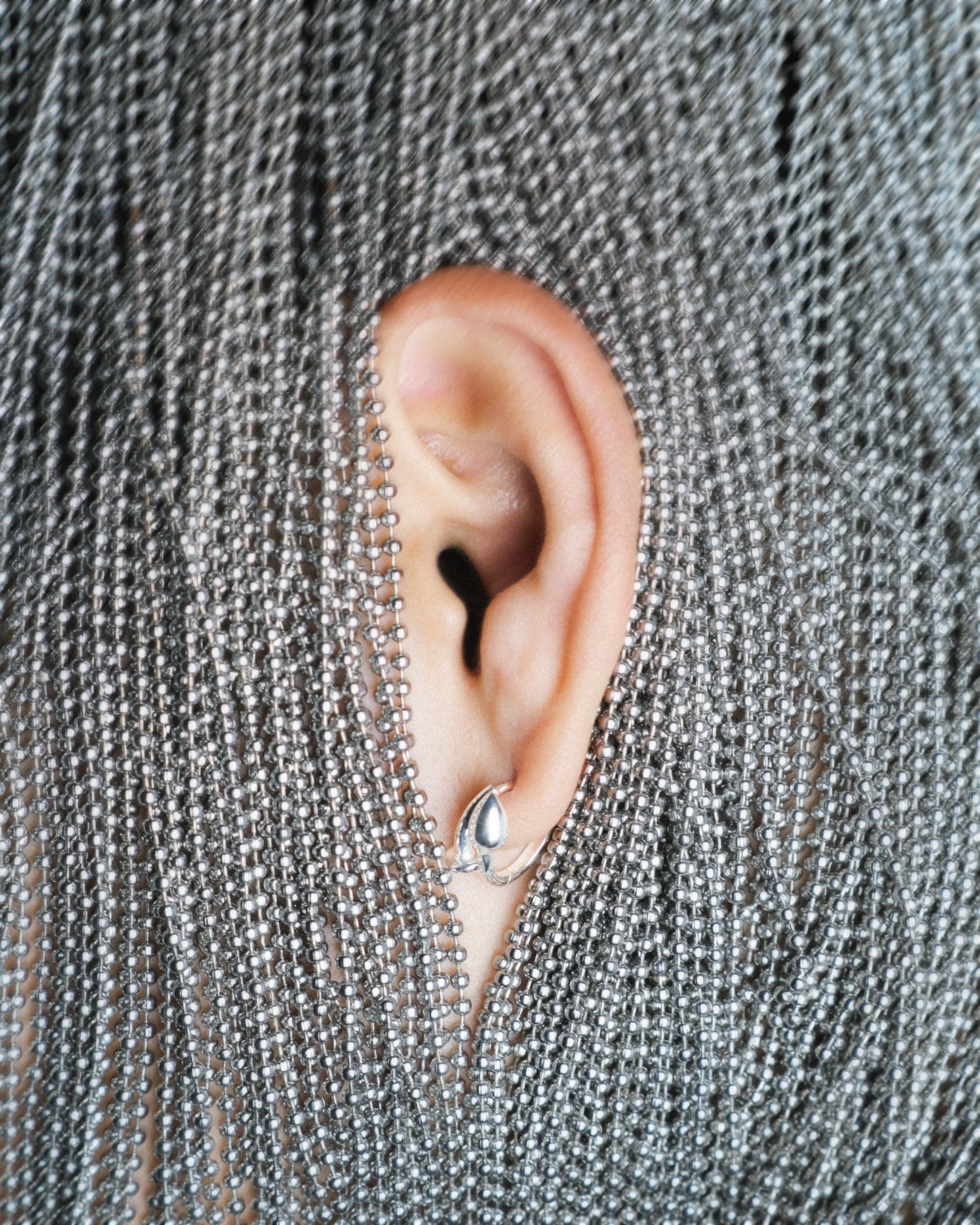 Blug Hoop Earrings