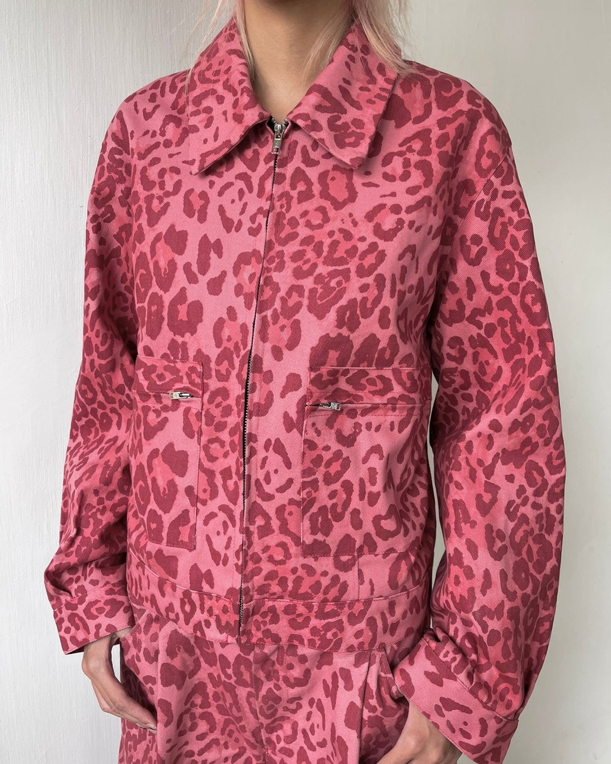 Pink Leopard Jacket