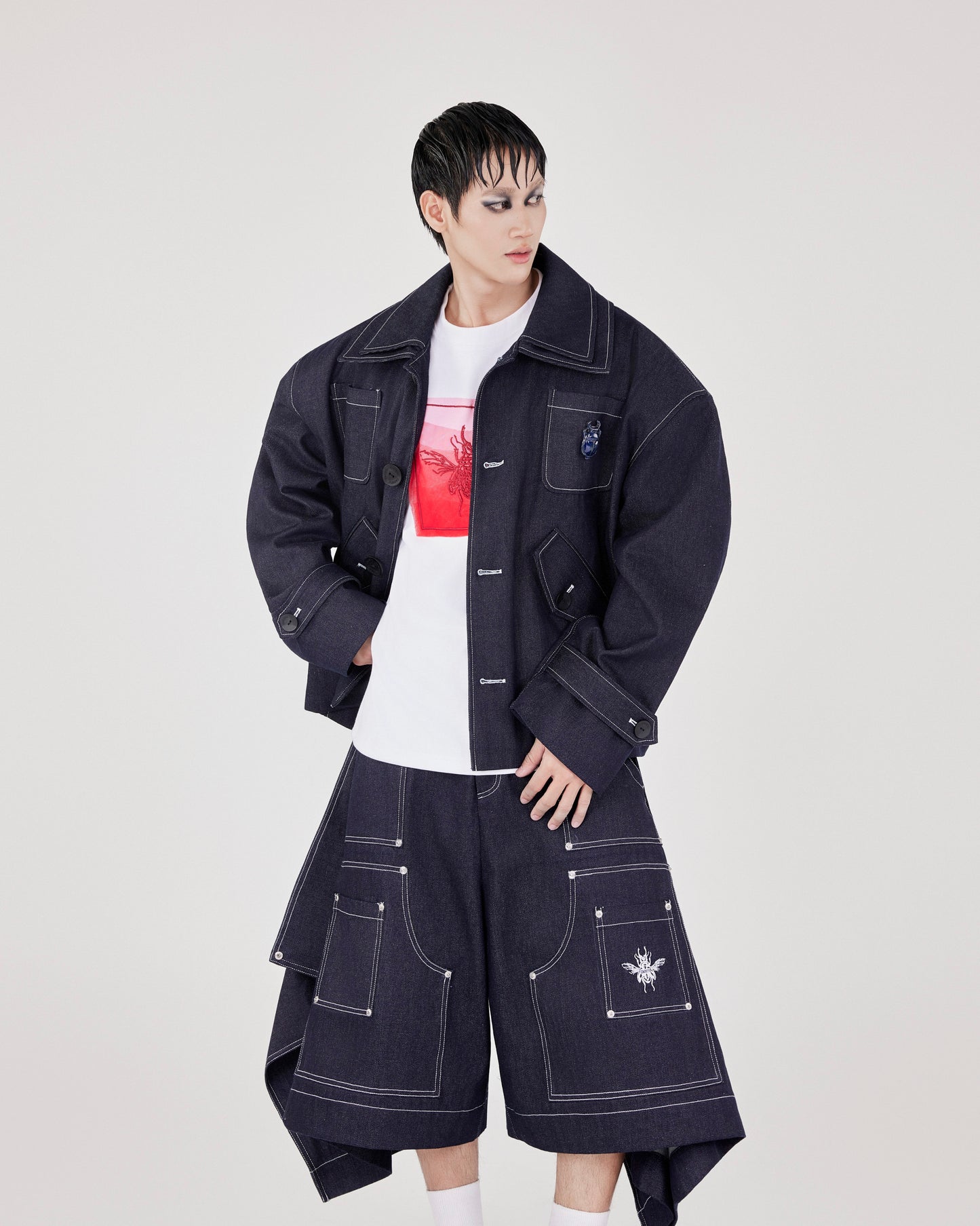 Blue Dream Denim Jacket Caotus Astoud