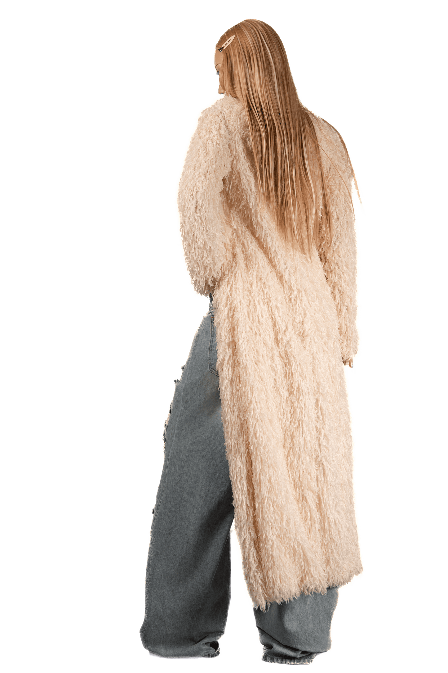 pop-beige-faux-fur-long-coat tatichu astoud