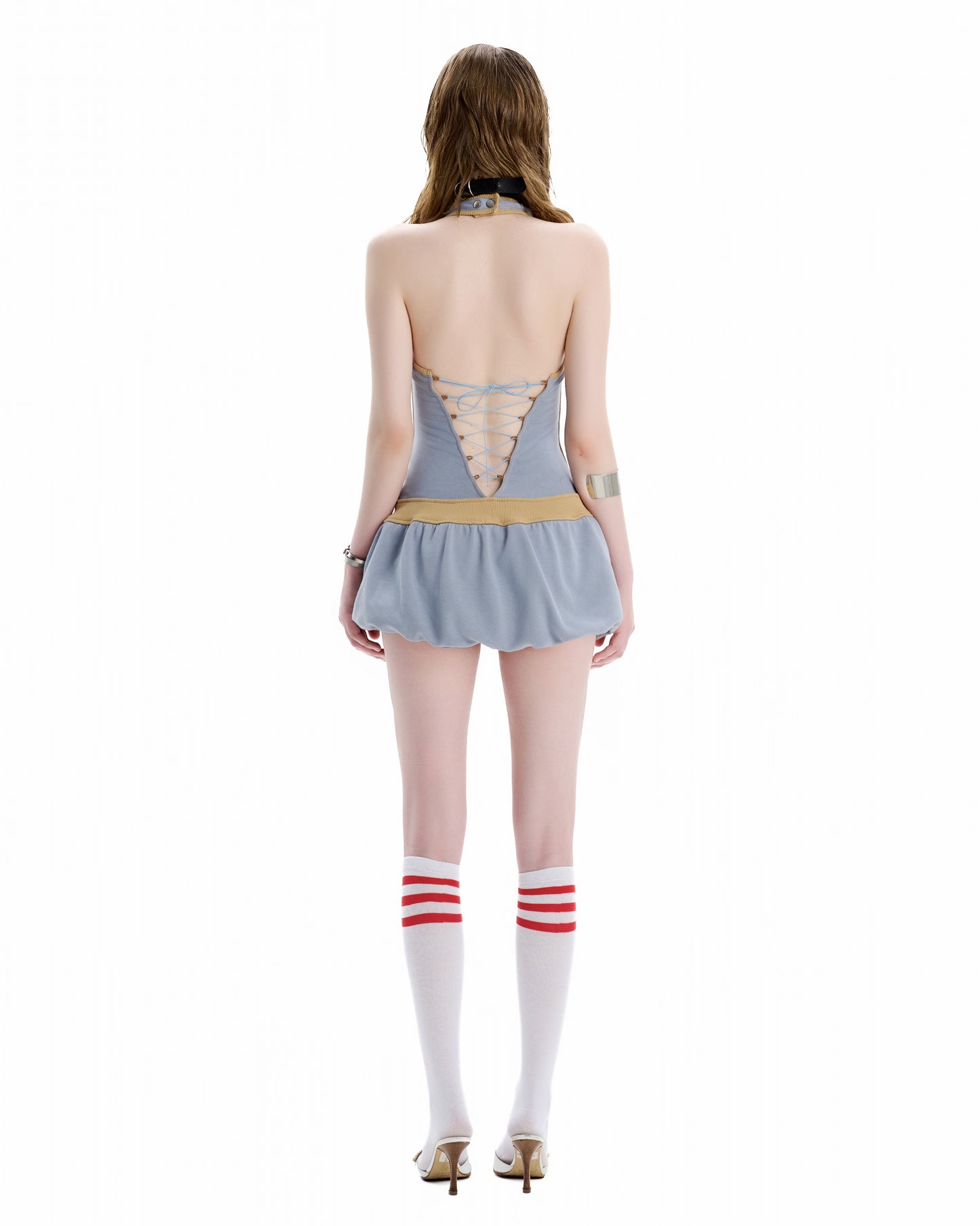 sg-s-halter-neck-bubble-mini-dress tatichu astoud