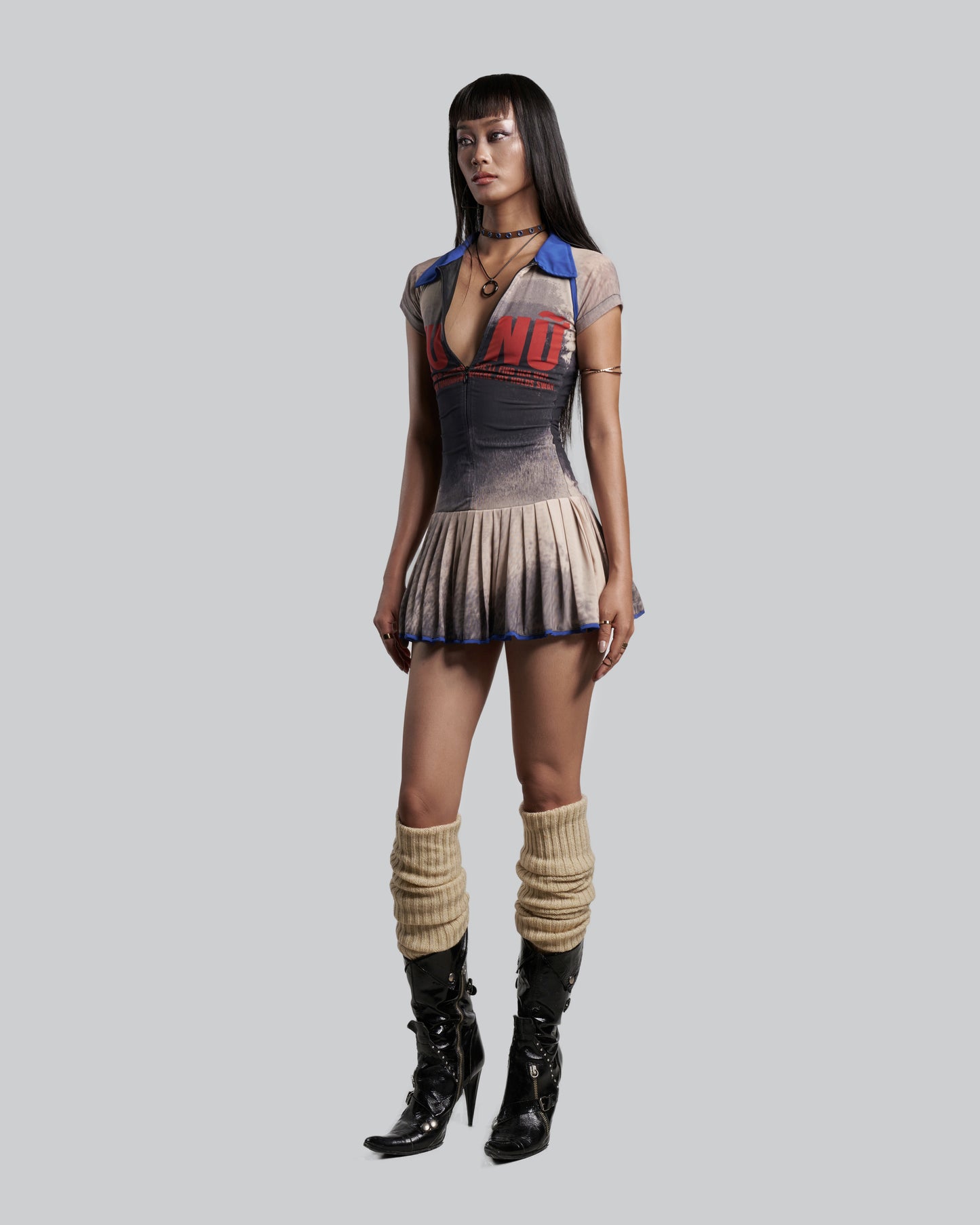 iunu-printed-tennis-mini-dress tatichu astoud