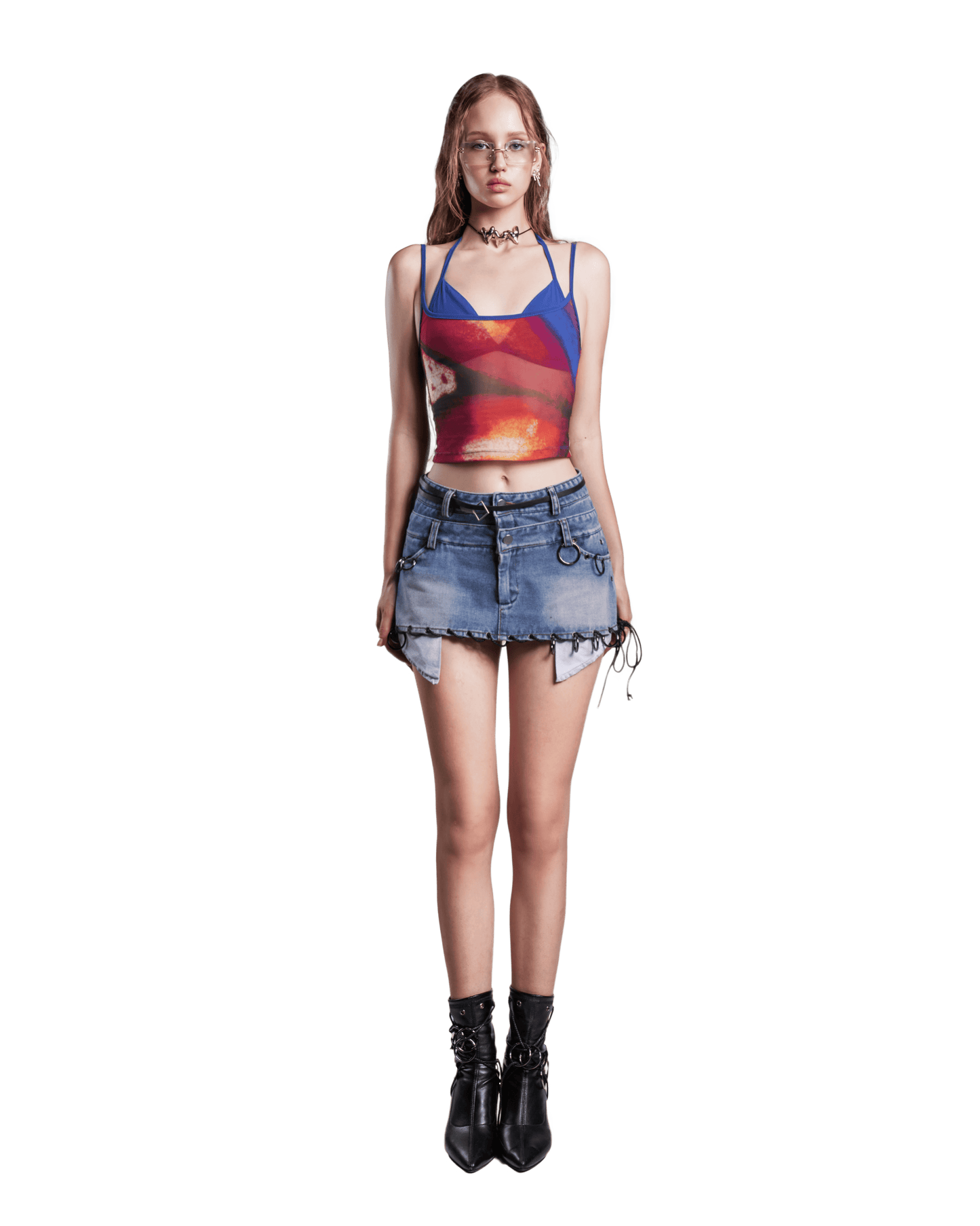 red-iunu-cami-mesh-top tatichu astoud