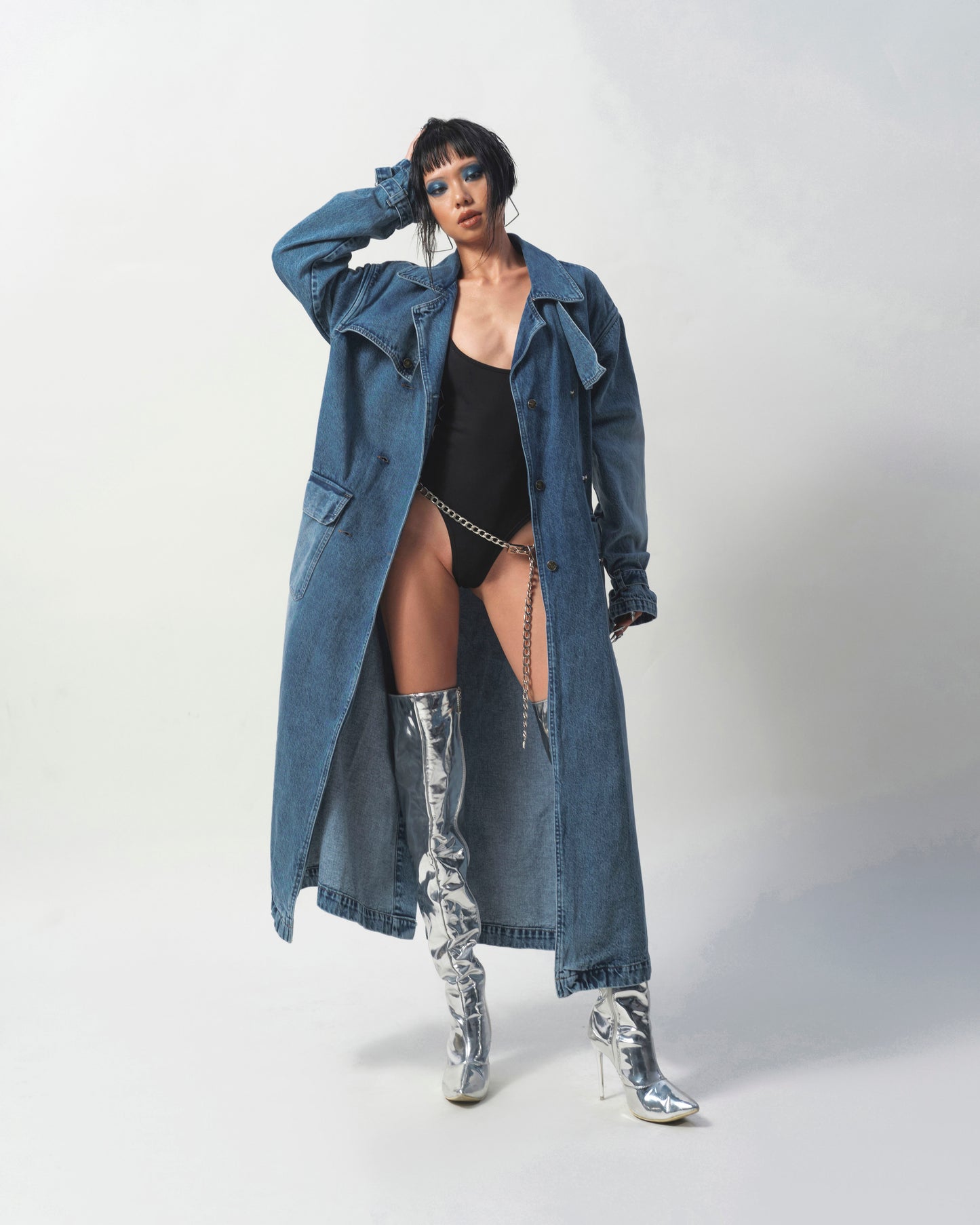 blum-double-breasted-denim-trench-coat tatichu astoud
