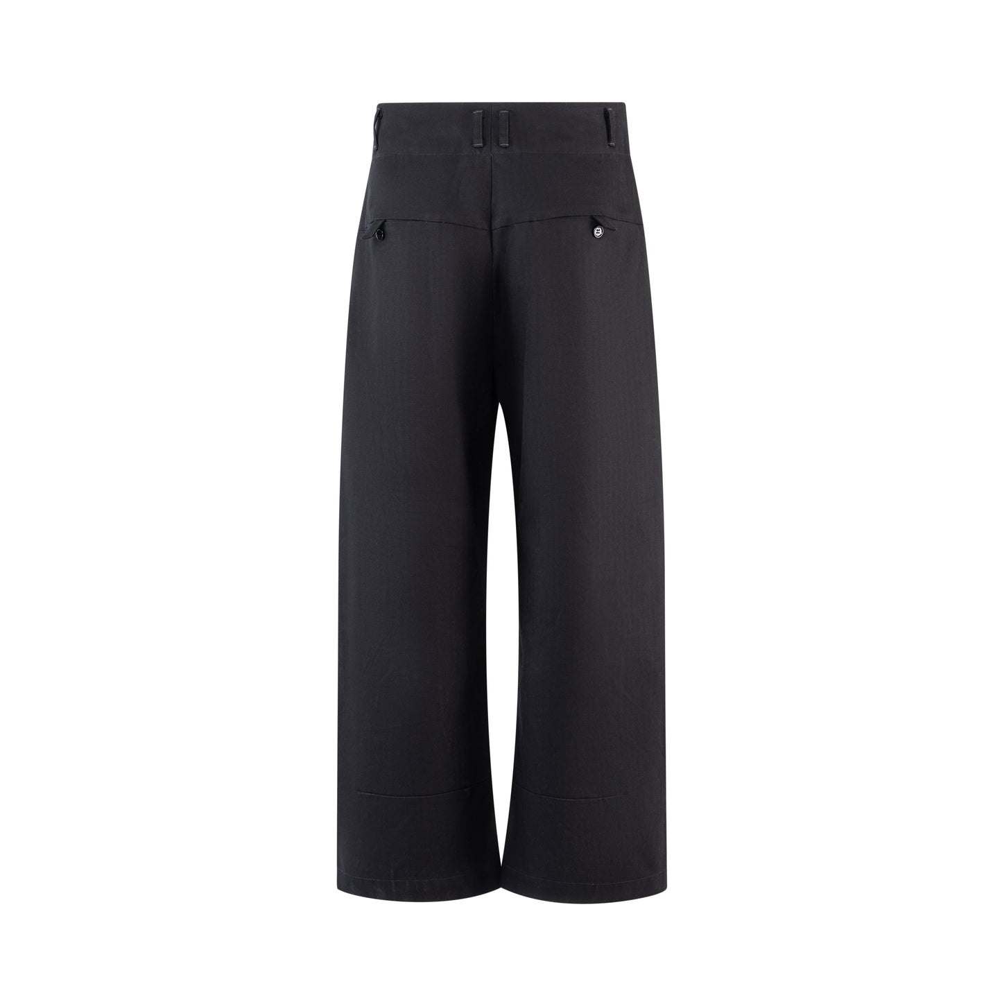 black-herringbone-loose-baggy-pants saomai homme astoud