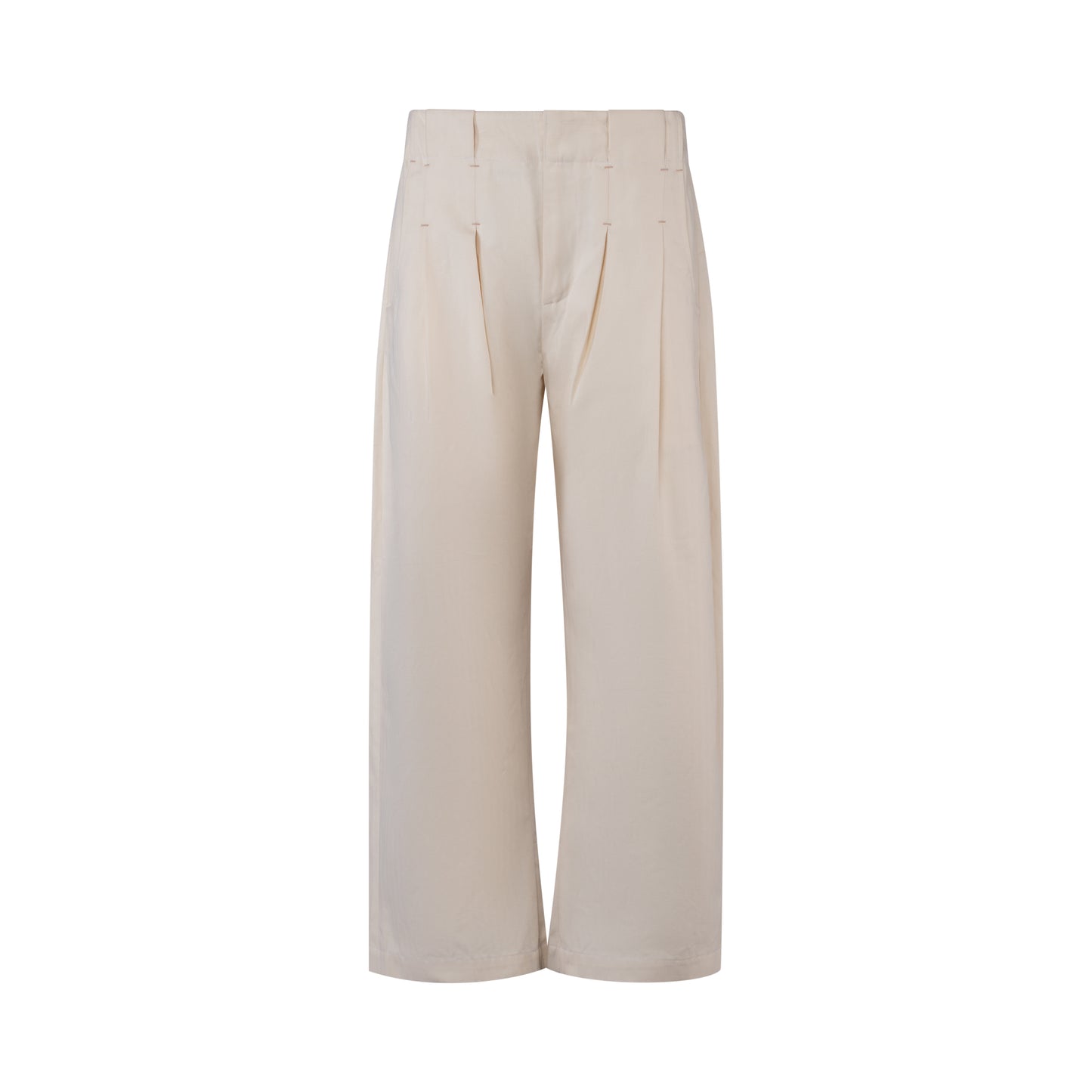 cream-herringbone-loose-baggy-pants saomai homme astoud