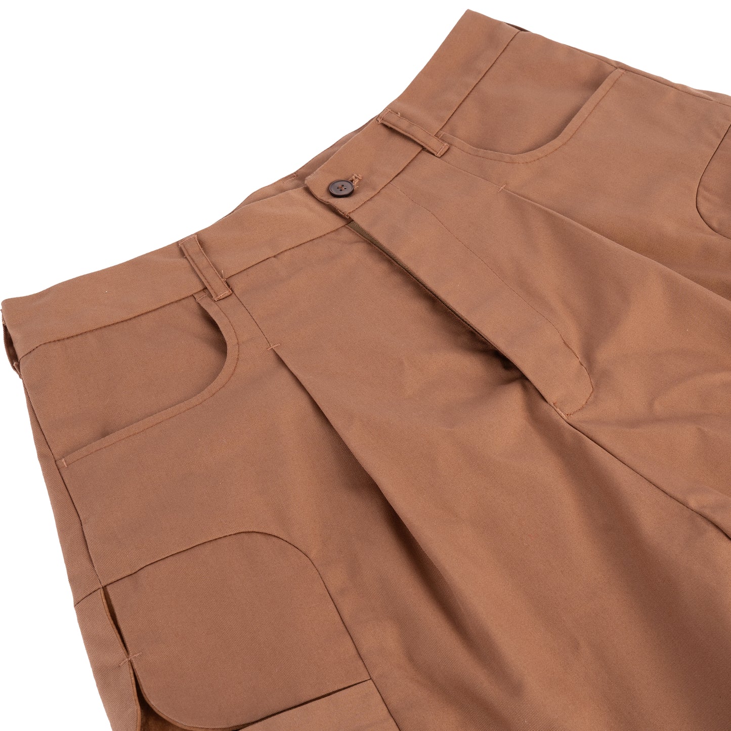 brown-3d-cement-tiles-cargo-short saomai homme astoud