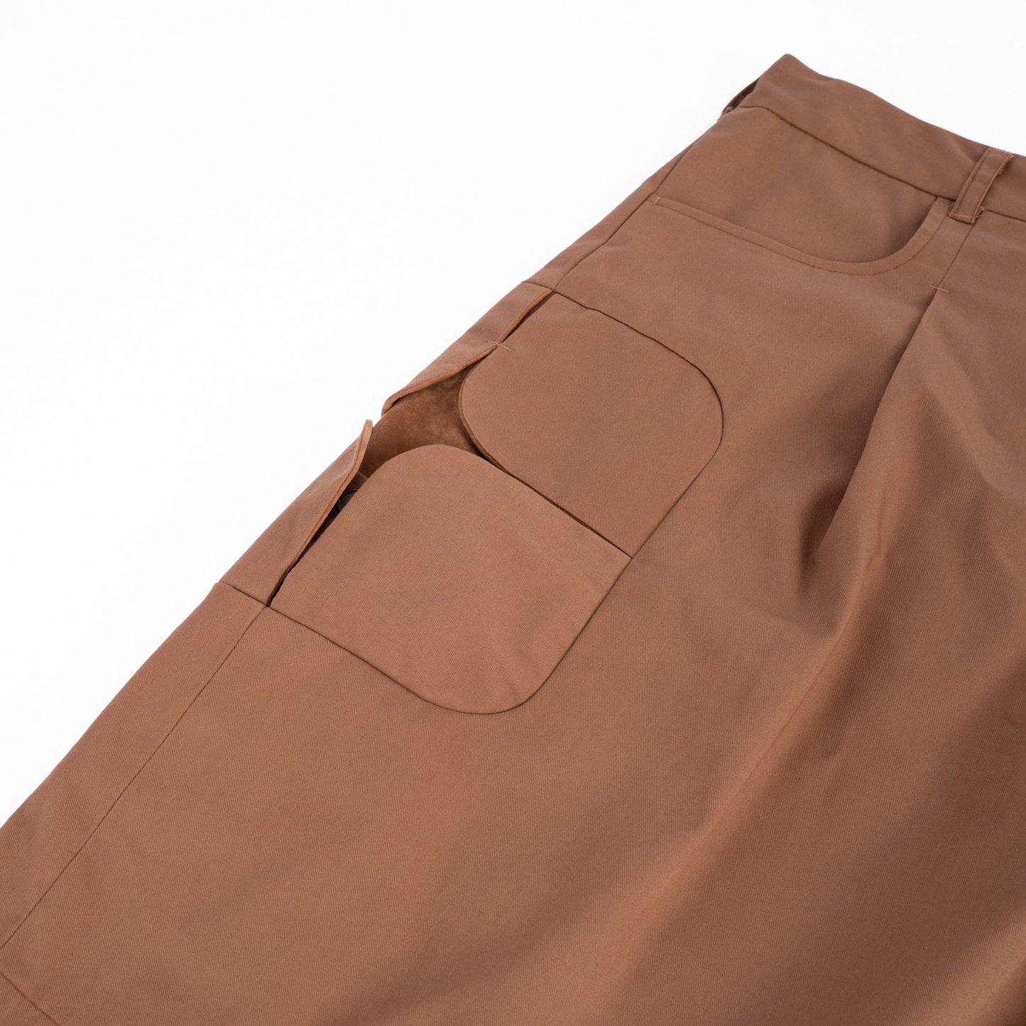 brown-3d-cement-tiles-cargo-short saomai homme astoud